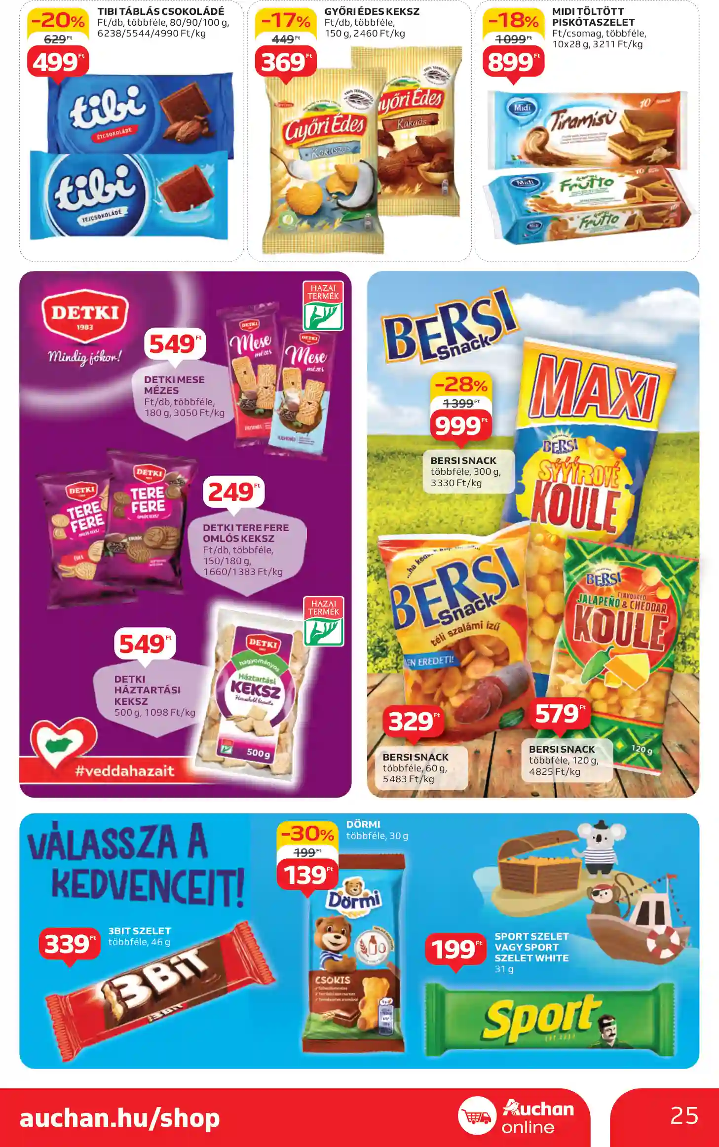 AUCHAN AKCIÓS ÚJSÁG 20. HÉT  (18 oldal)