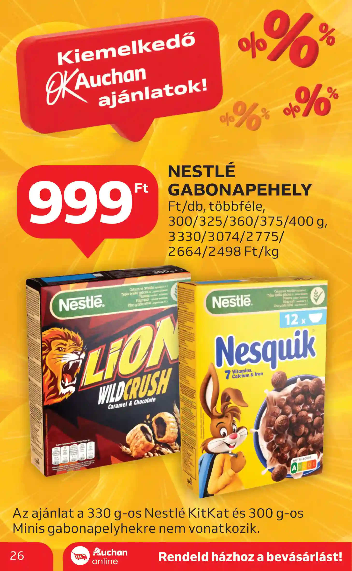 AUCHAN AKCIÓS ÚJSÁG 20. HÉT  (19 oldal)