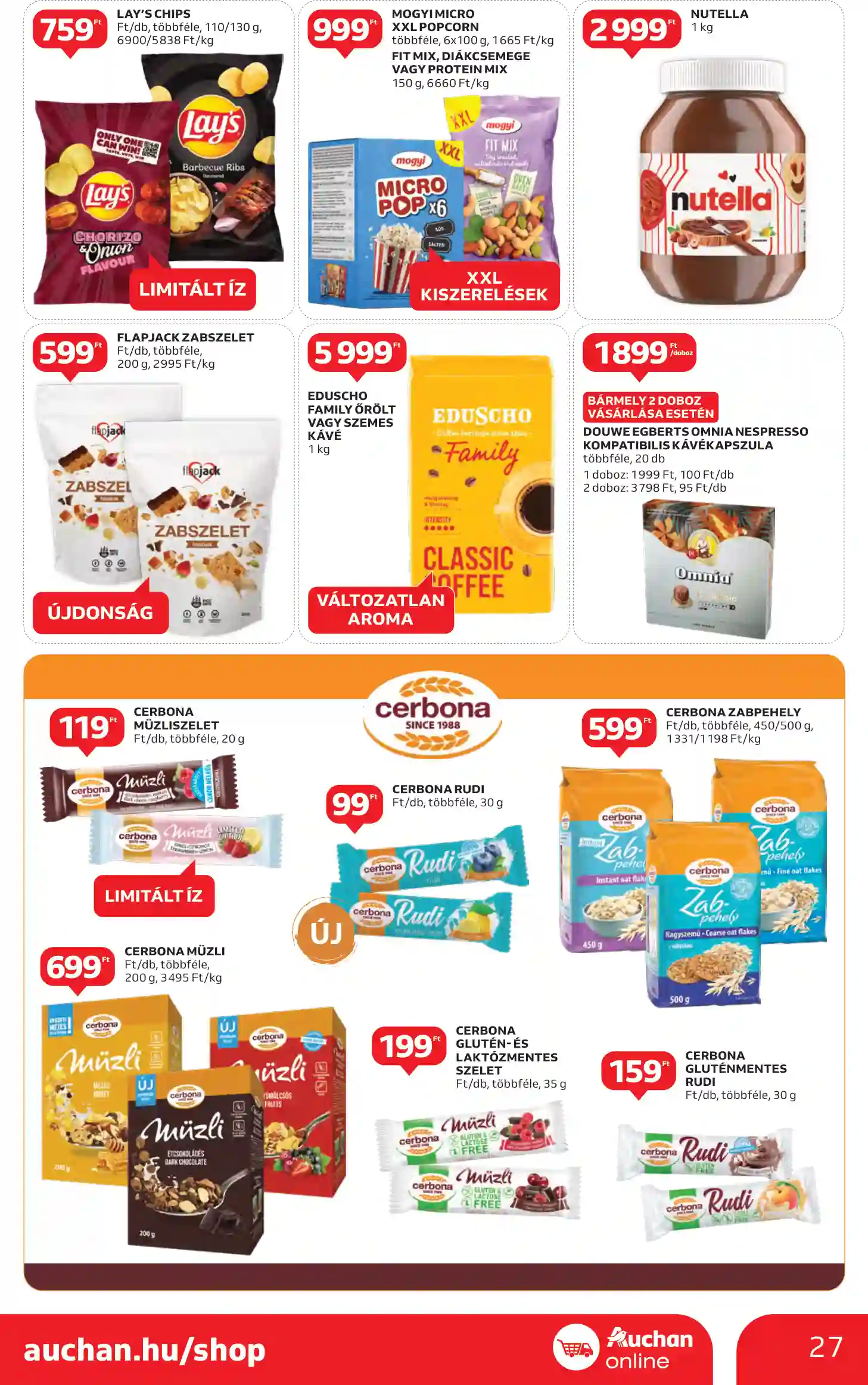 AUCHAN AKCIÓS ÚJSÁG 20. HÉT  (20 oldal)