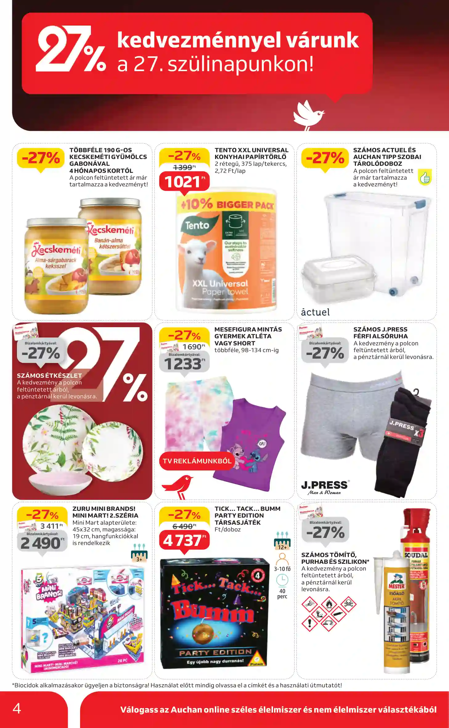 AUCHAN AKCIÓS ÚJSÁG 20. HÉT  (24 oldal)