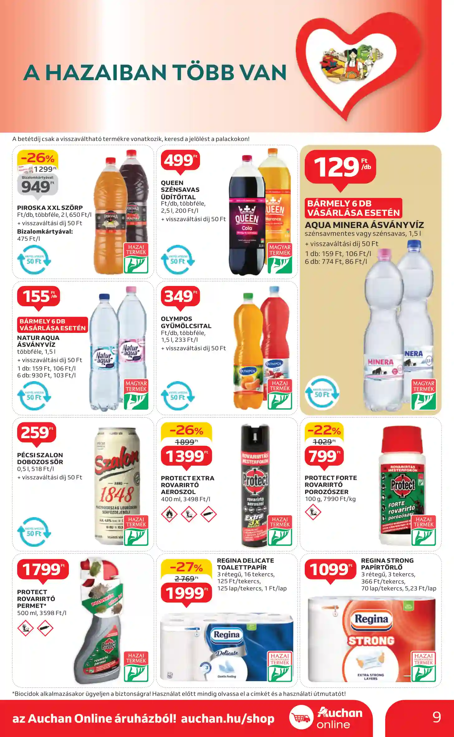 AUCHAN AKCIÓS ÚJSÁG 20. HÉT  (55 oldal)
