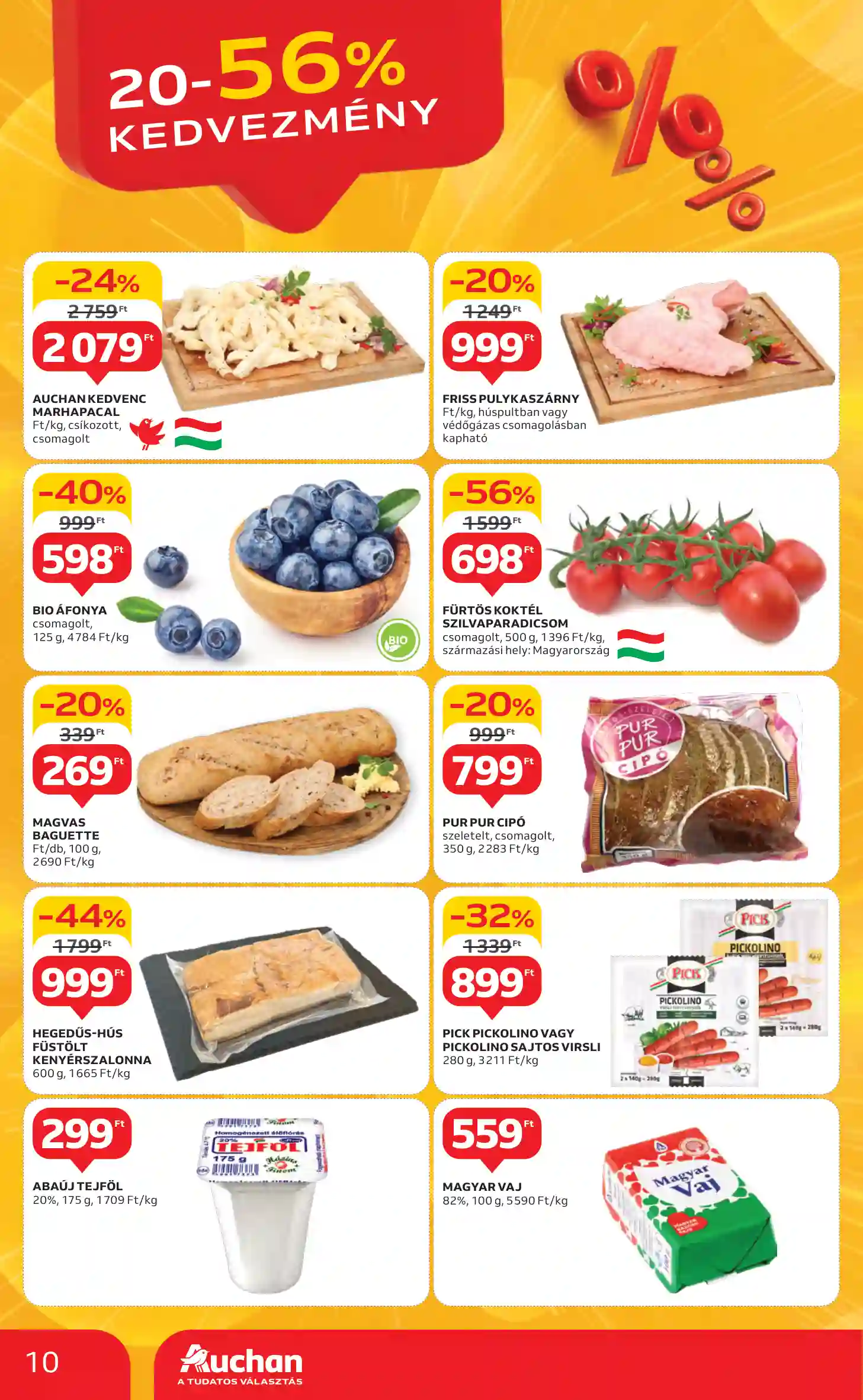AUCHAN AKCIÓS ÚJSÁG 20. HÉT  (56 oldal)