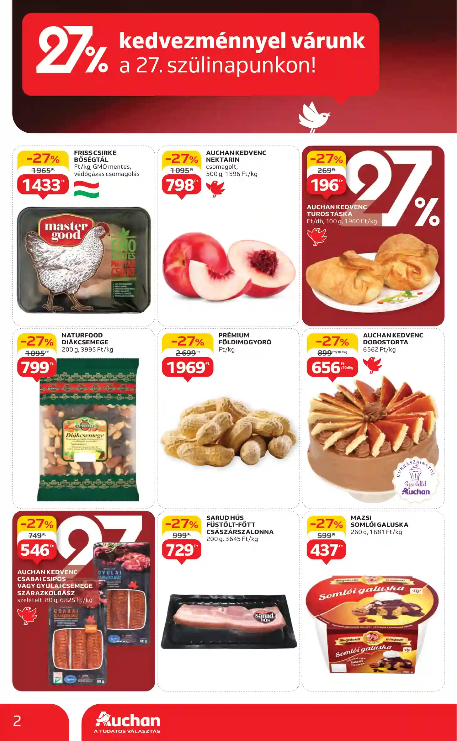 AUCHAN AKCIÓS ÚJSÁG 21. HÉT  (2 oldal)