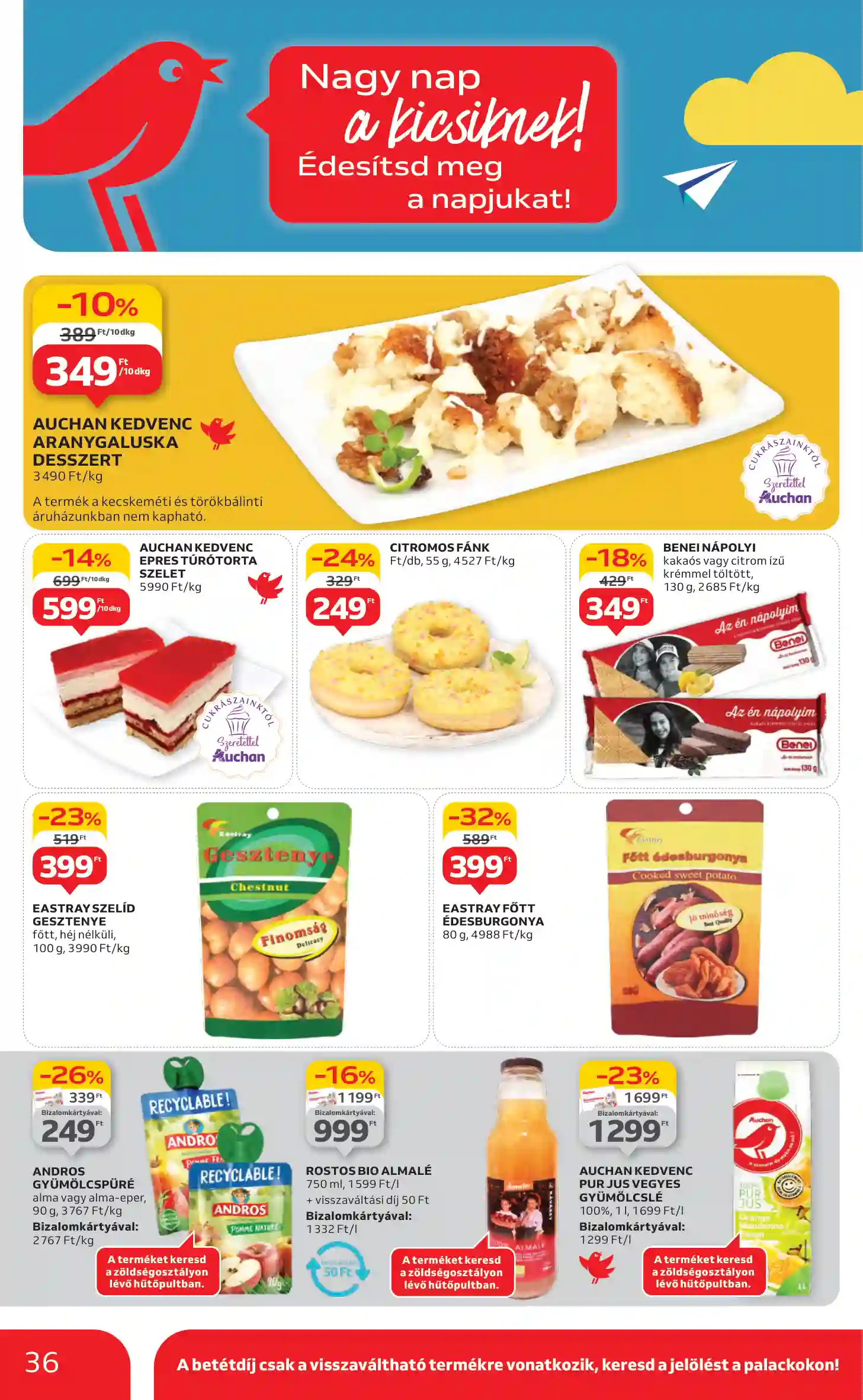 AUCHAN AKCIÓS ÚJSÁG 21. HÉT  (30 oldal)