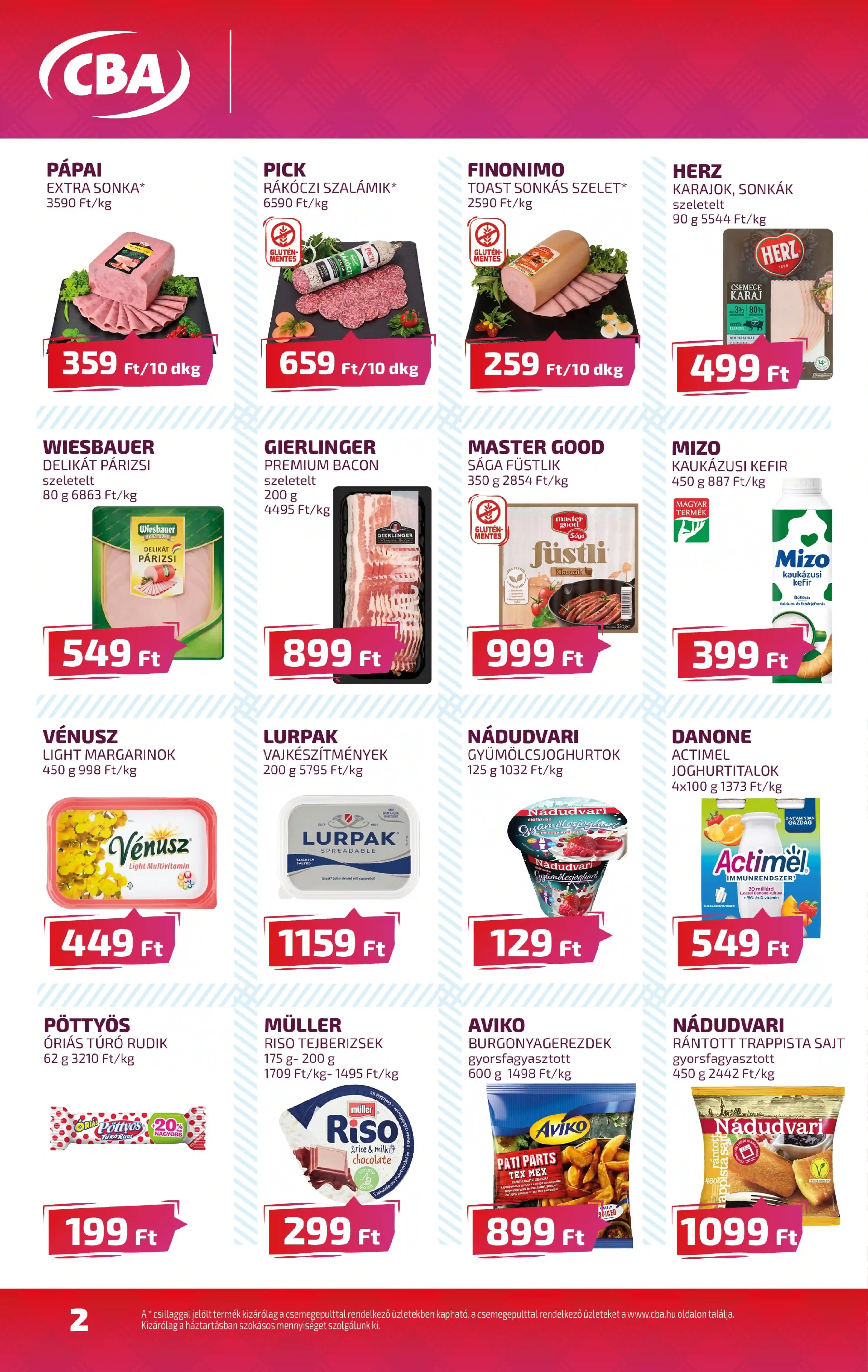 CBA AKCIÓS ÚJSÁG 37. HÉT  (2 oldal)