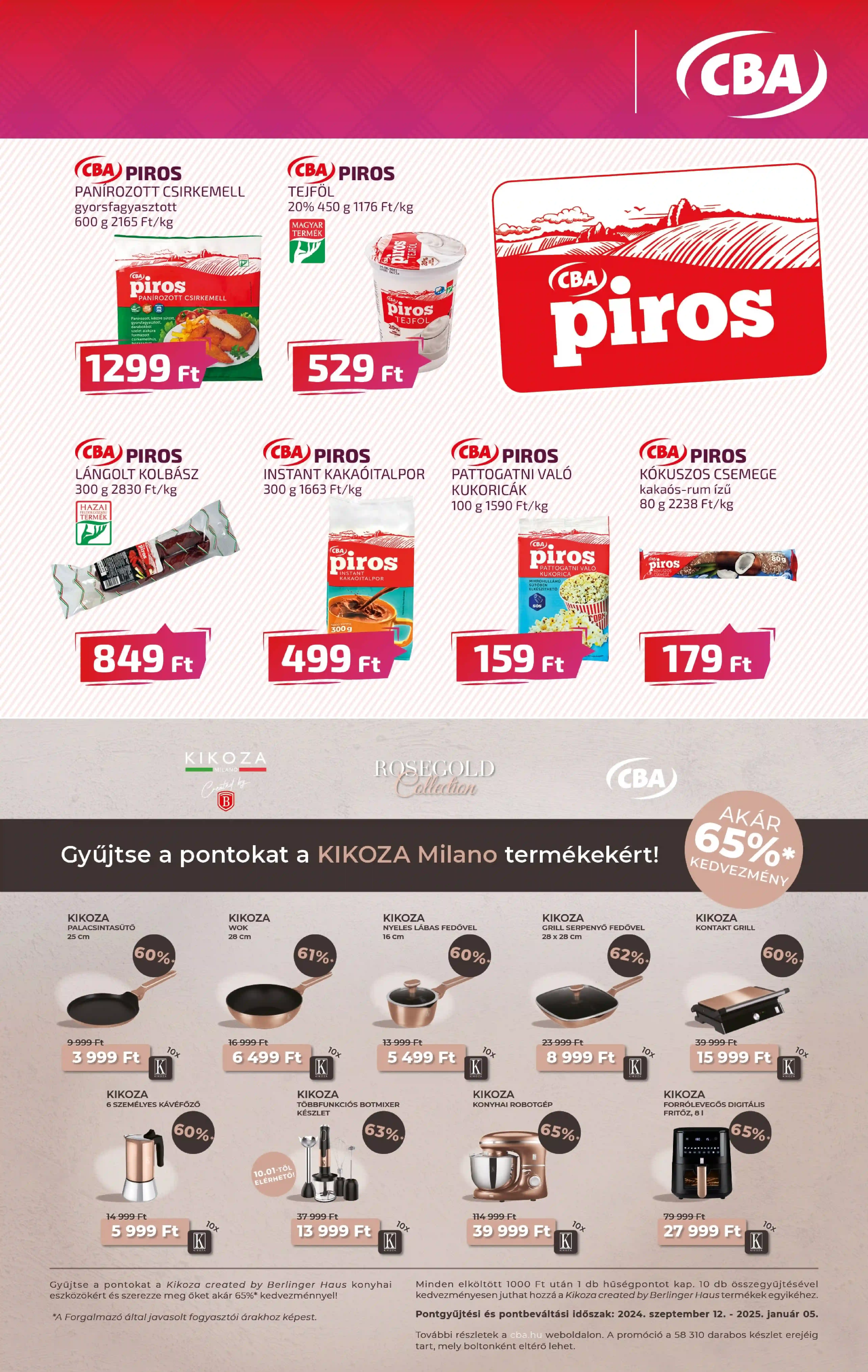 CBA AKCIÓS ÚJSÁG 37. HÉT  (3 oldal)