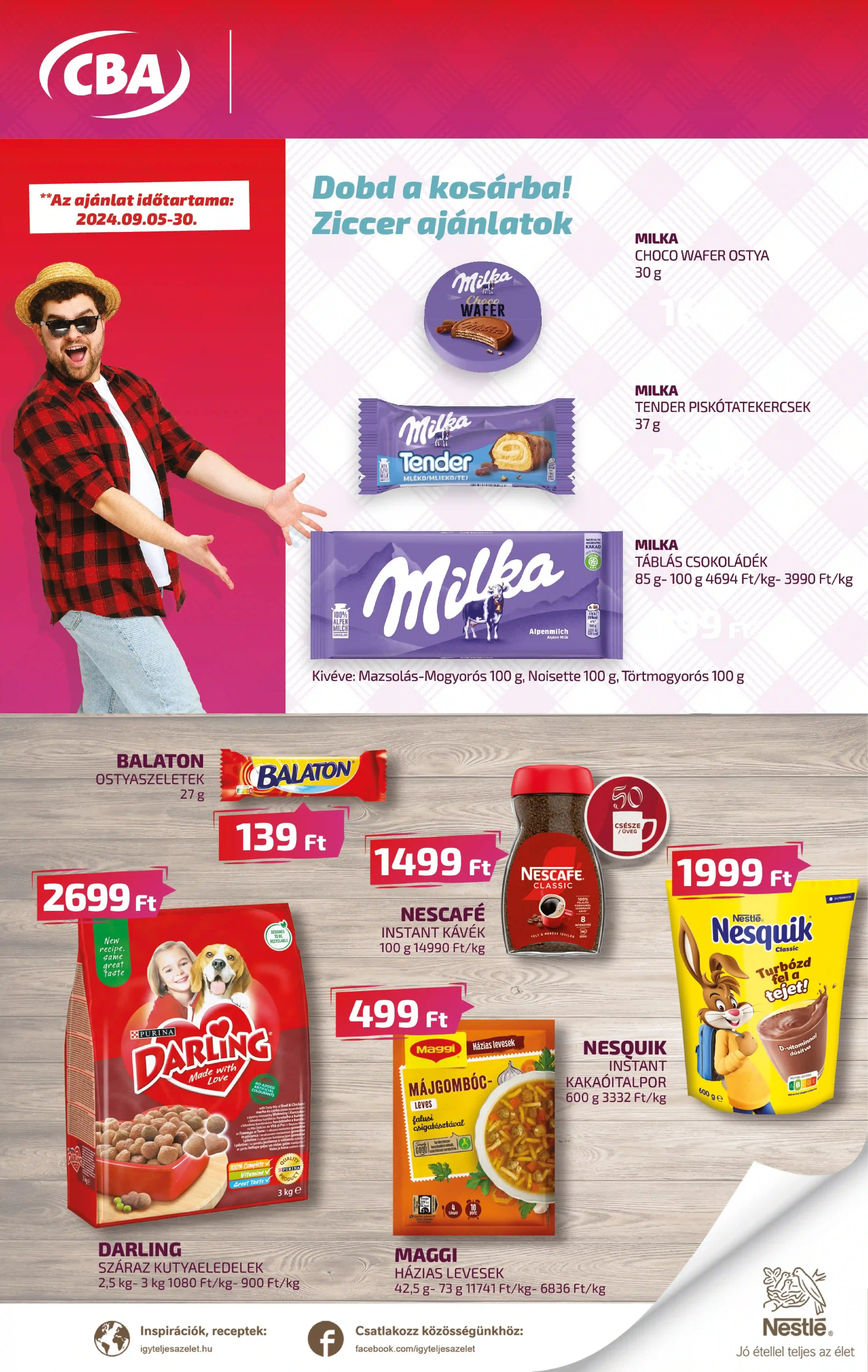 CBA AKCIÓS ÚJSÁG 37. HÉT  (4 oldal)