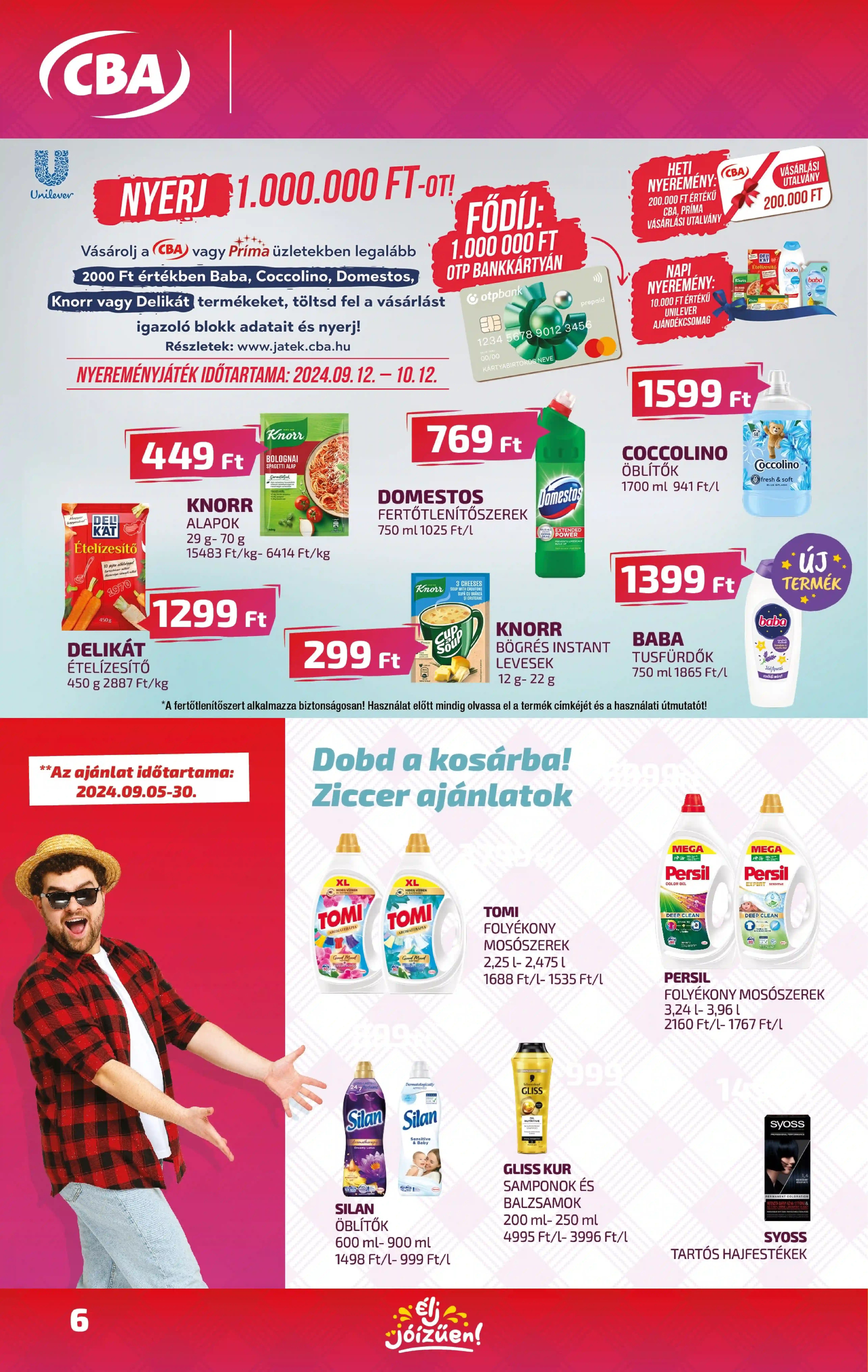CBA AKCIÓS ÚJSÁG 37. HÉT  (6 oldal)
