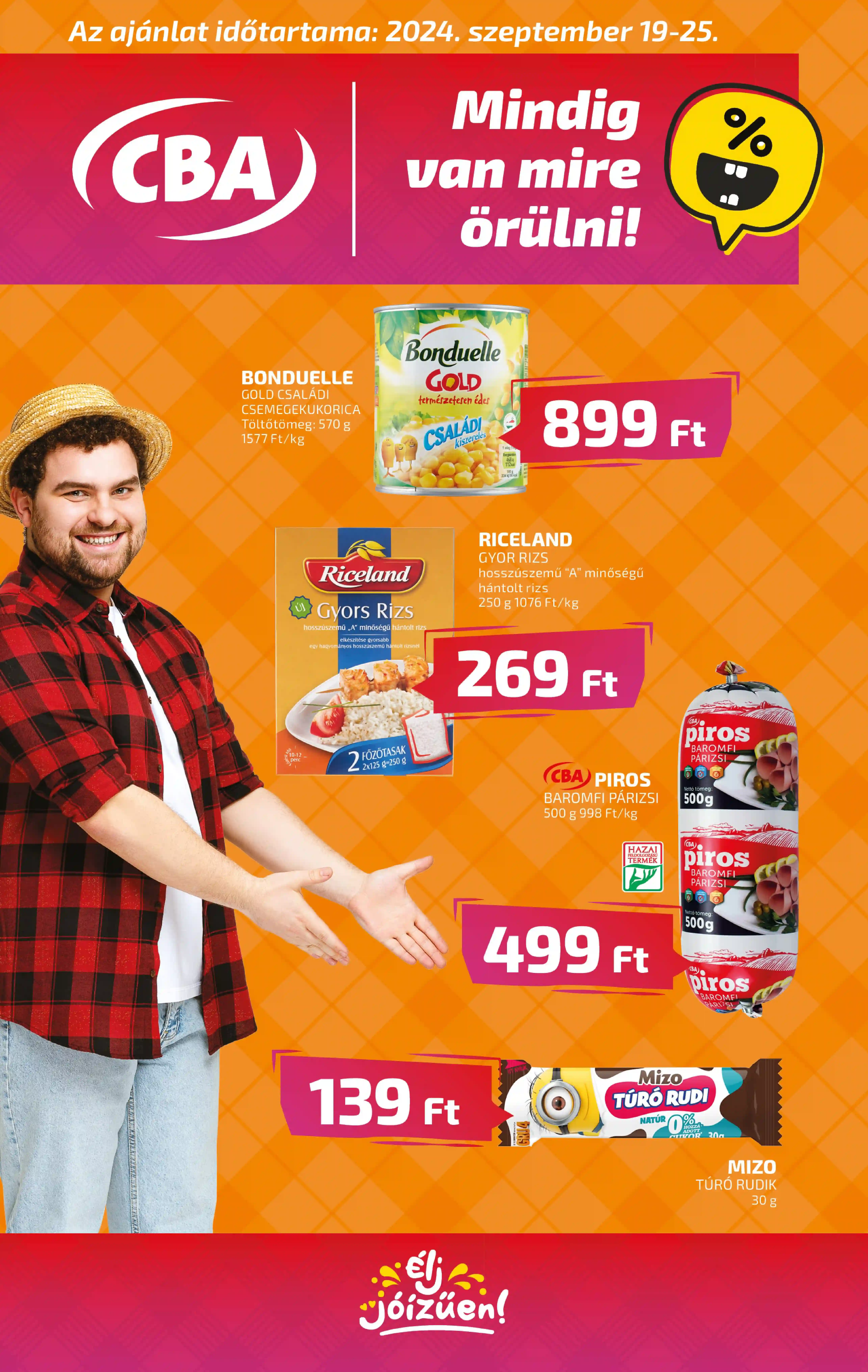 CBA AKCIÓS ÚJSÁG 38. HÉT  (1 oldal)