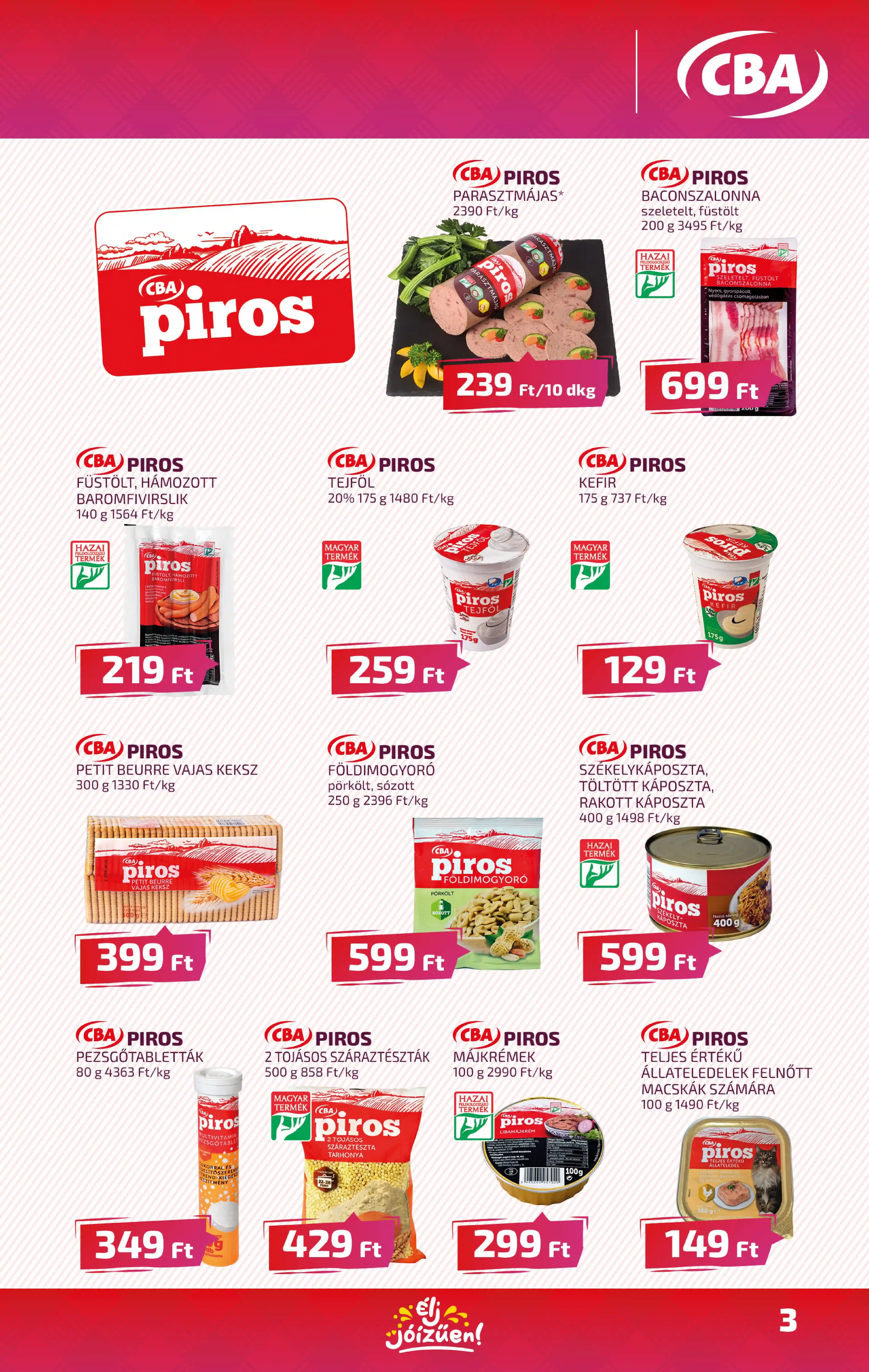 CBA AKCIÓS ÚJSÁG 38. HÉT  (3 oldal)