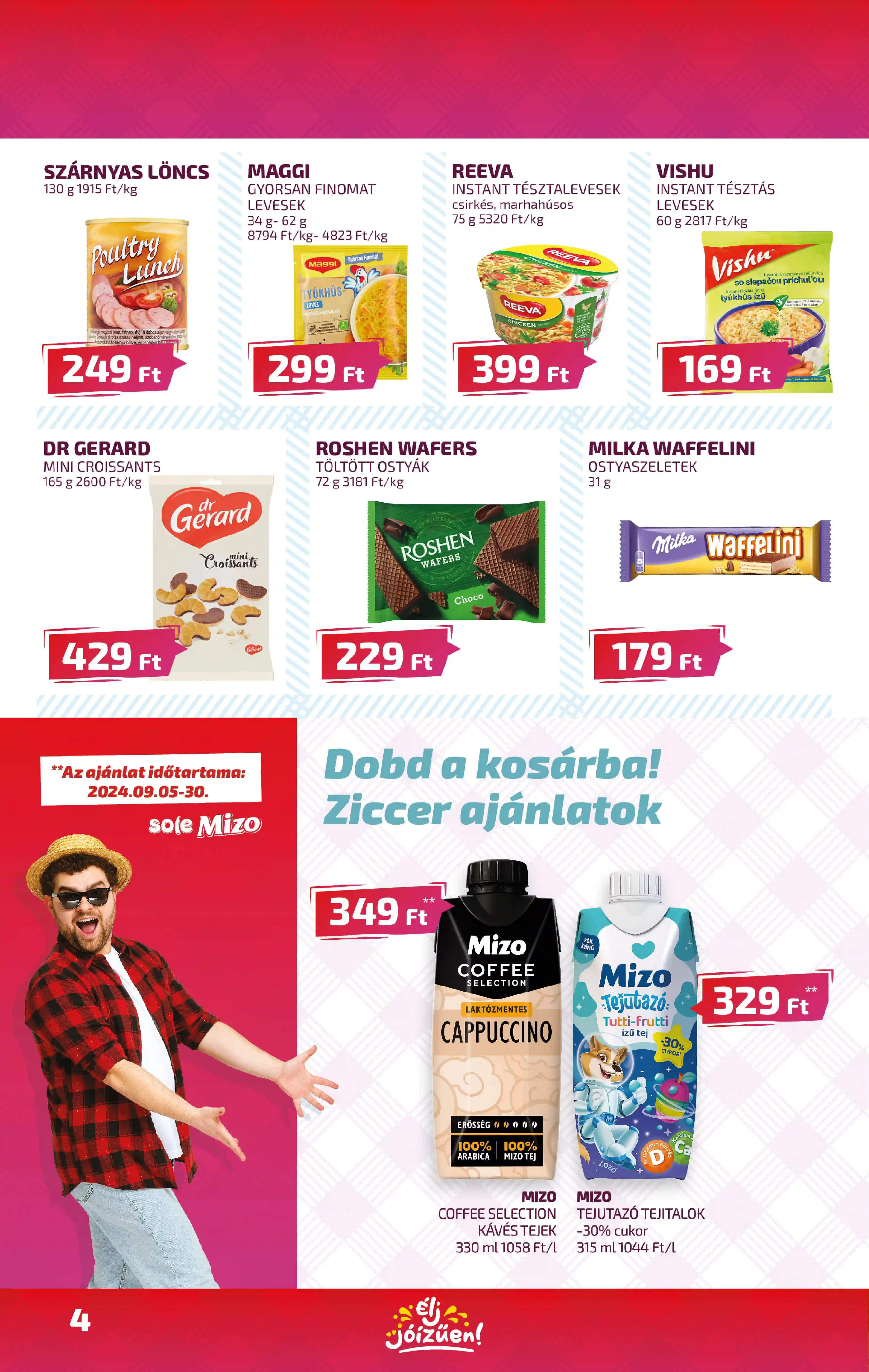 CBA AKCIÓS ÚJSÁG 38. HÉT  (4 oldal)