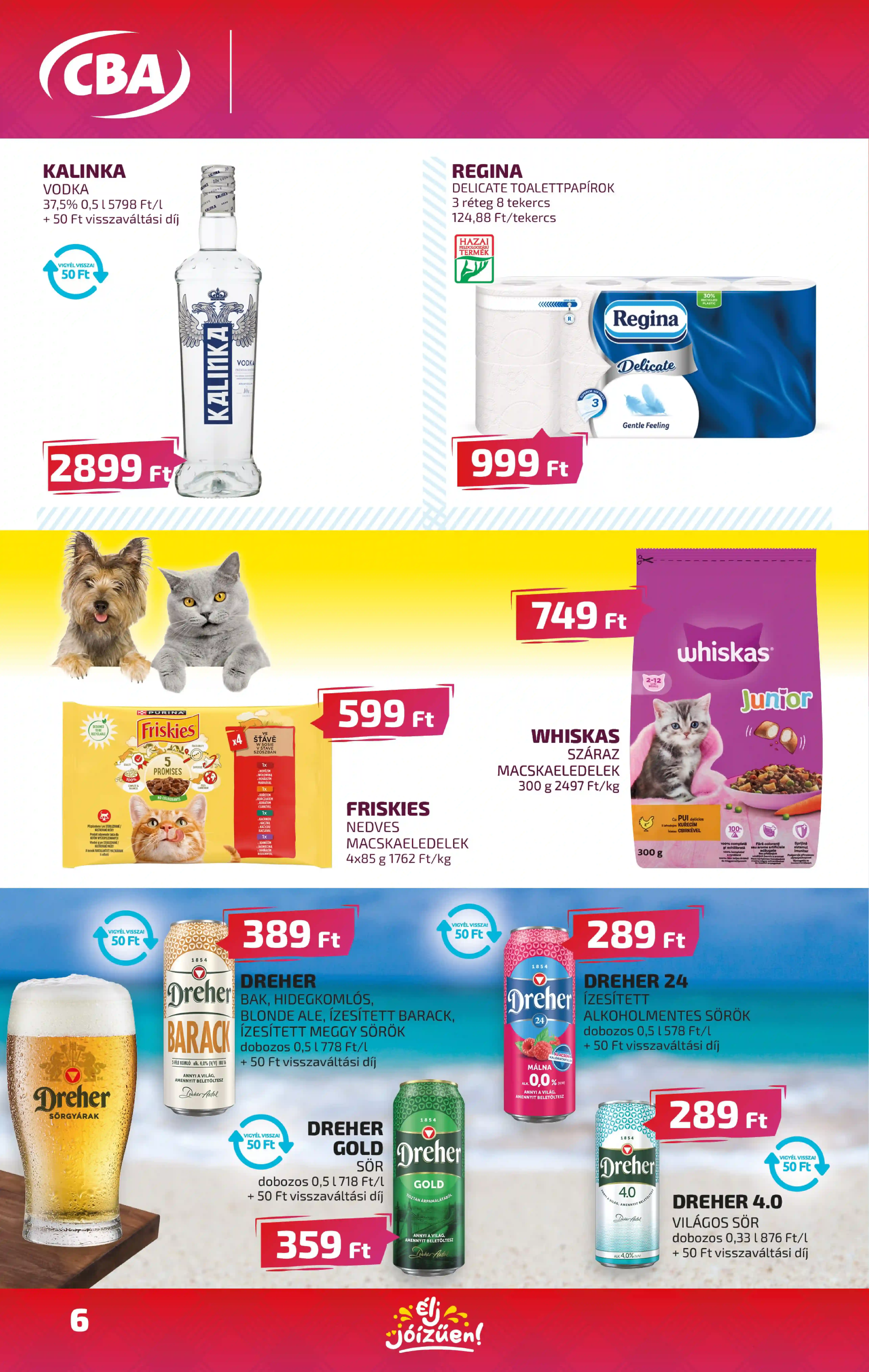 CBA AKCIÓS ÚJSÁG 38. HÉT  (6 oldal)