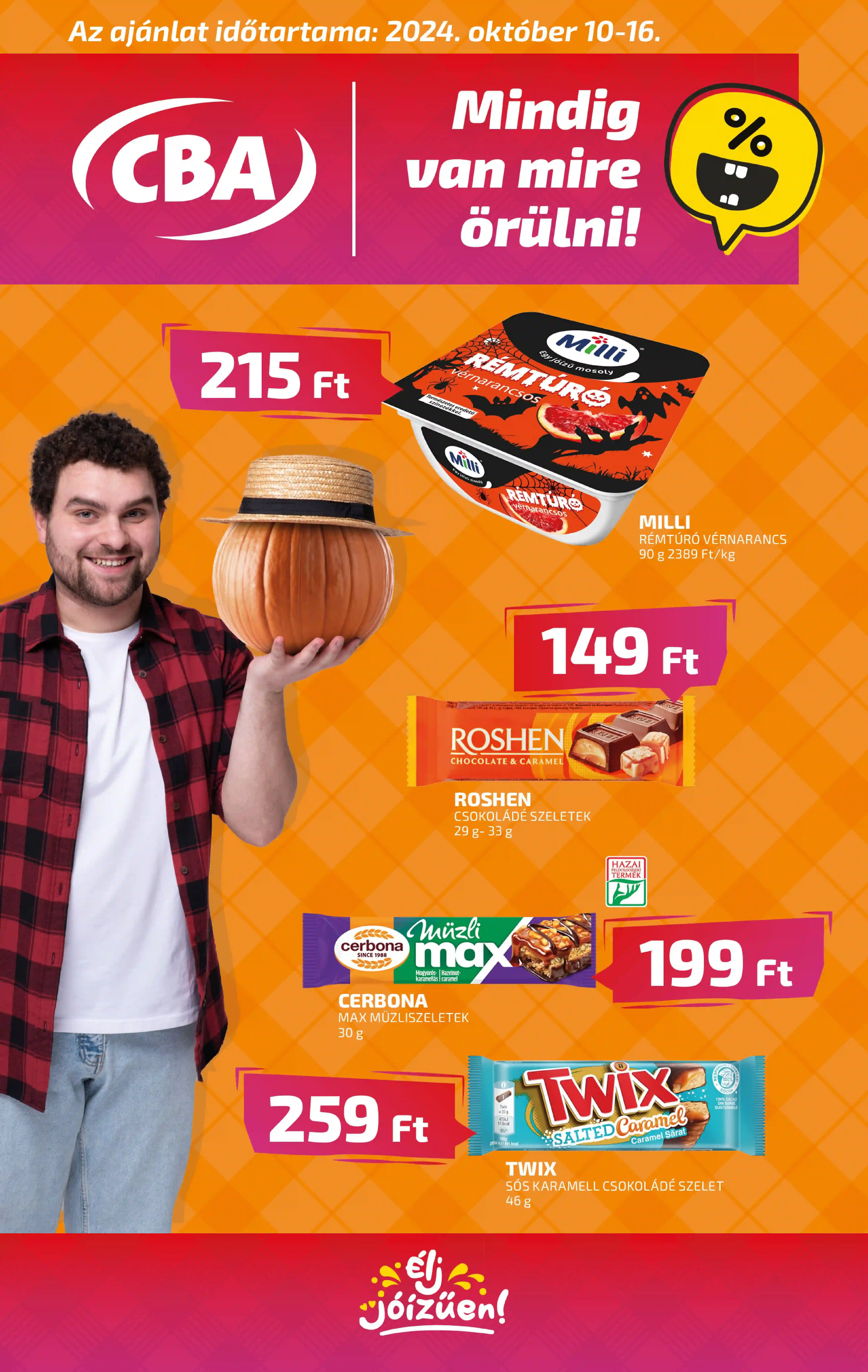 CBA AKCIÓS ÚJSÁG 41. HÉT  (1 oldal)