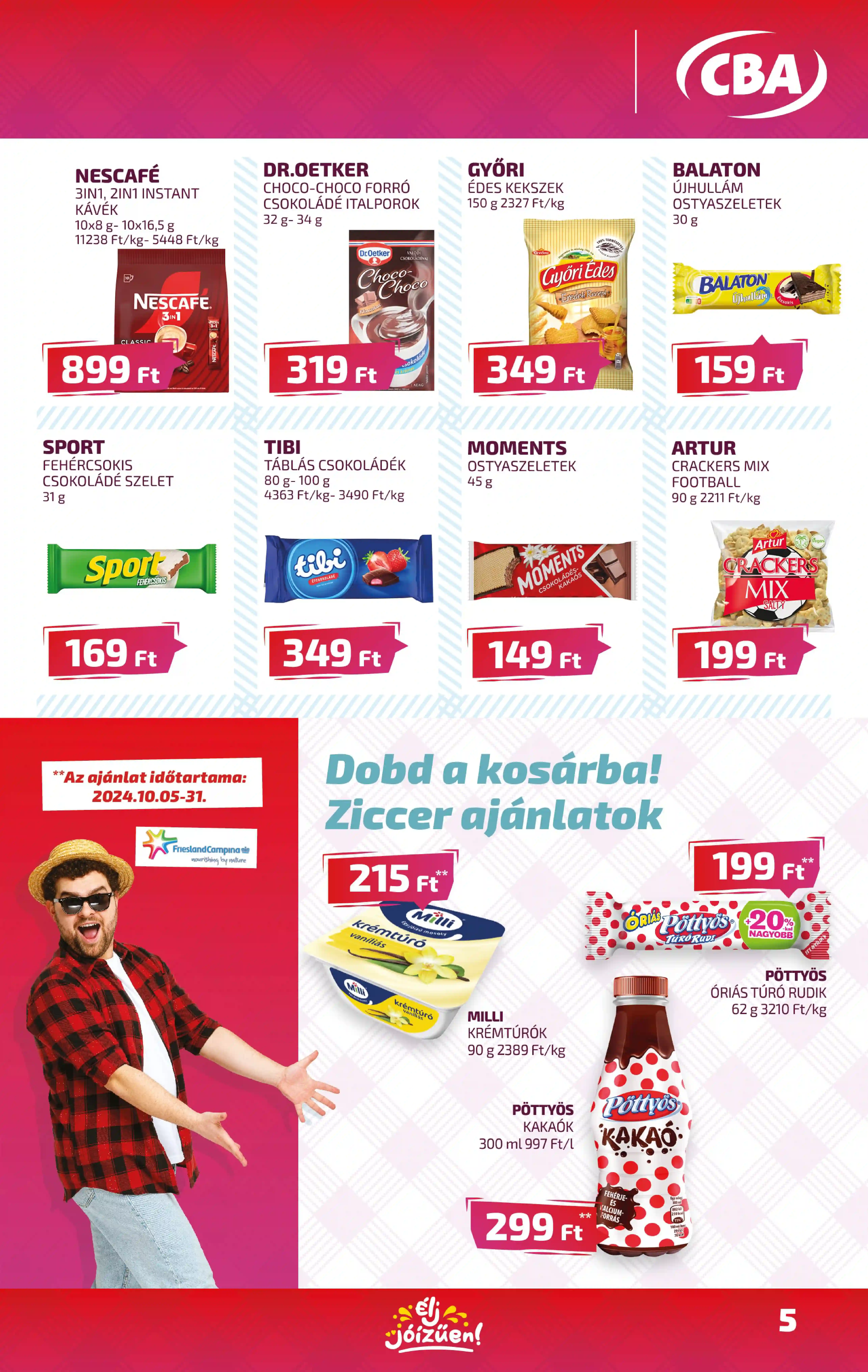 CBA AKCIÓS ÚJSÁG 41. HÉT  (5 oldal)