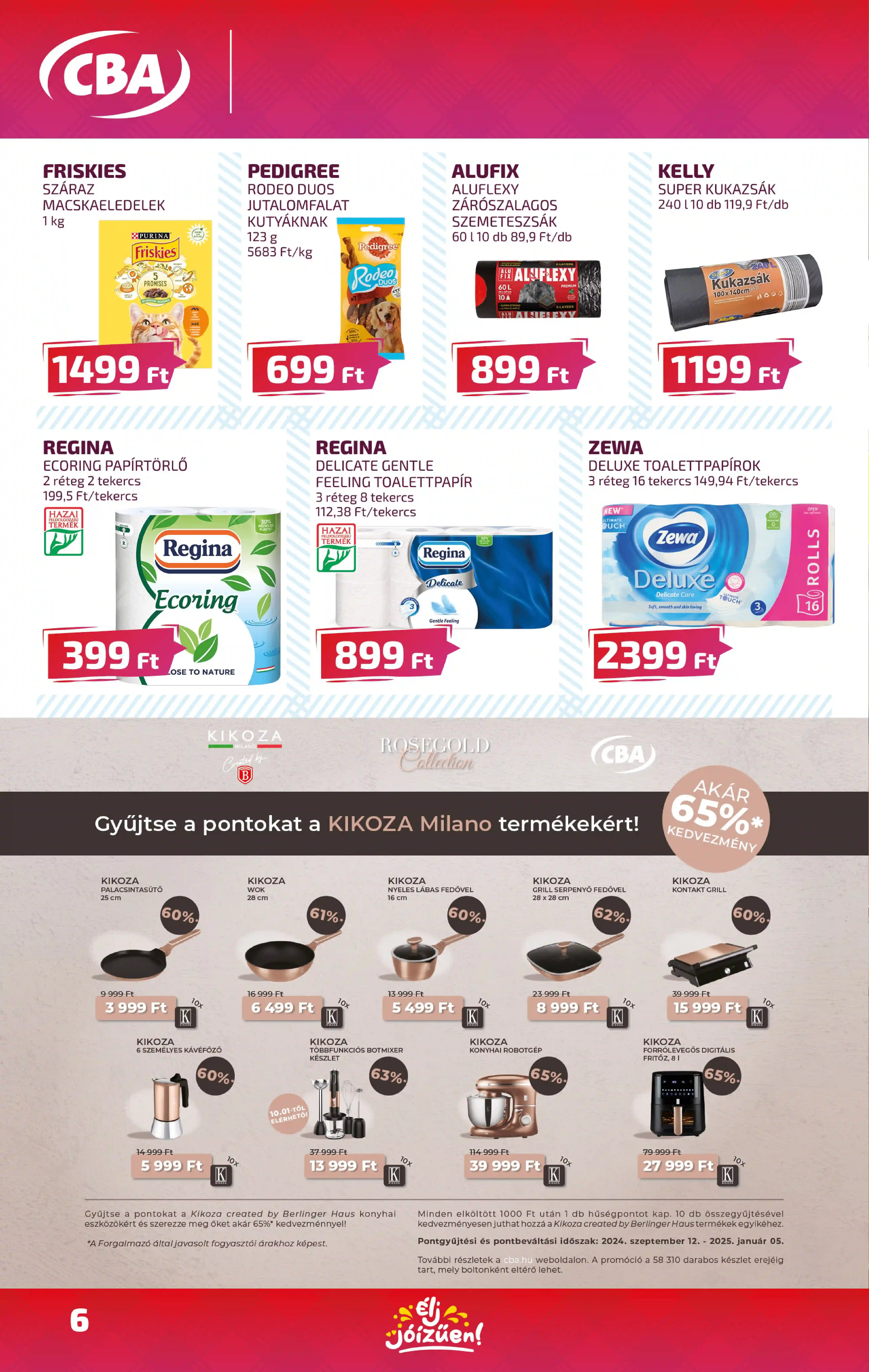 CBA AKCIÓS ÚJSÁG 42. HÉT  (6 oldal)
