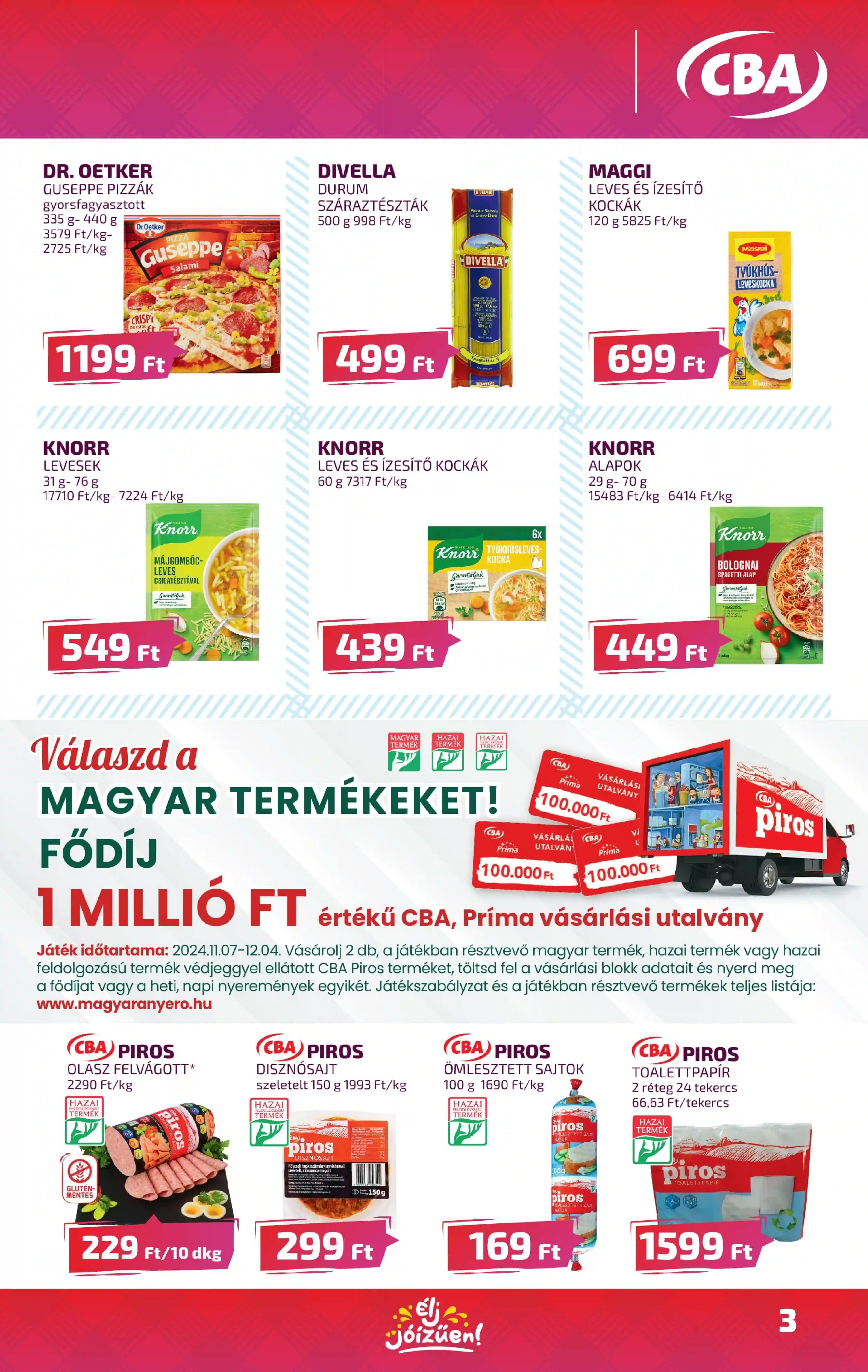 CBA AKCIÓS ÚJSÁG 46. HÉT  (5 oldal)