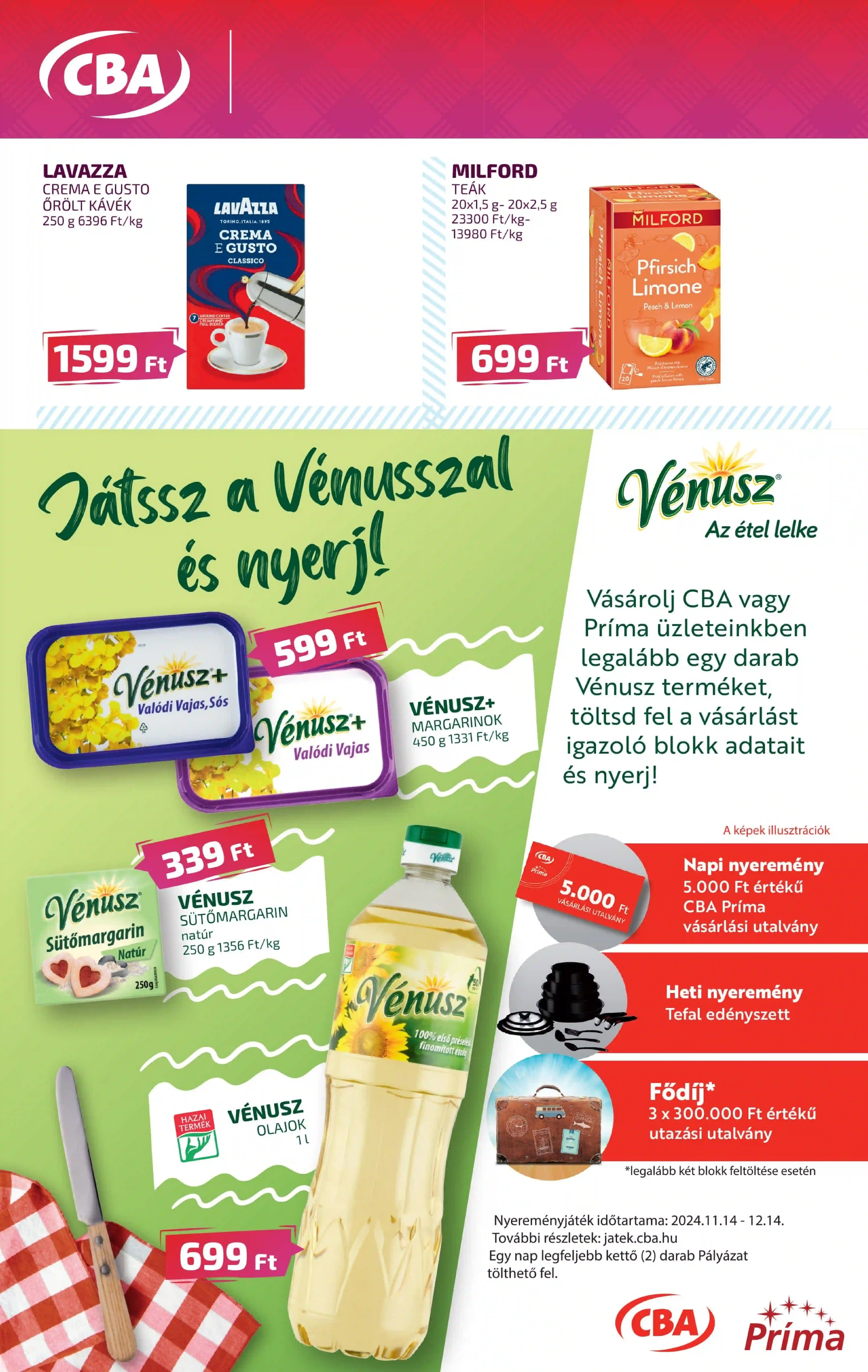 CBA AKCIÓS ÚJSÁG 46. HÉT  (8 oldal)
