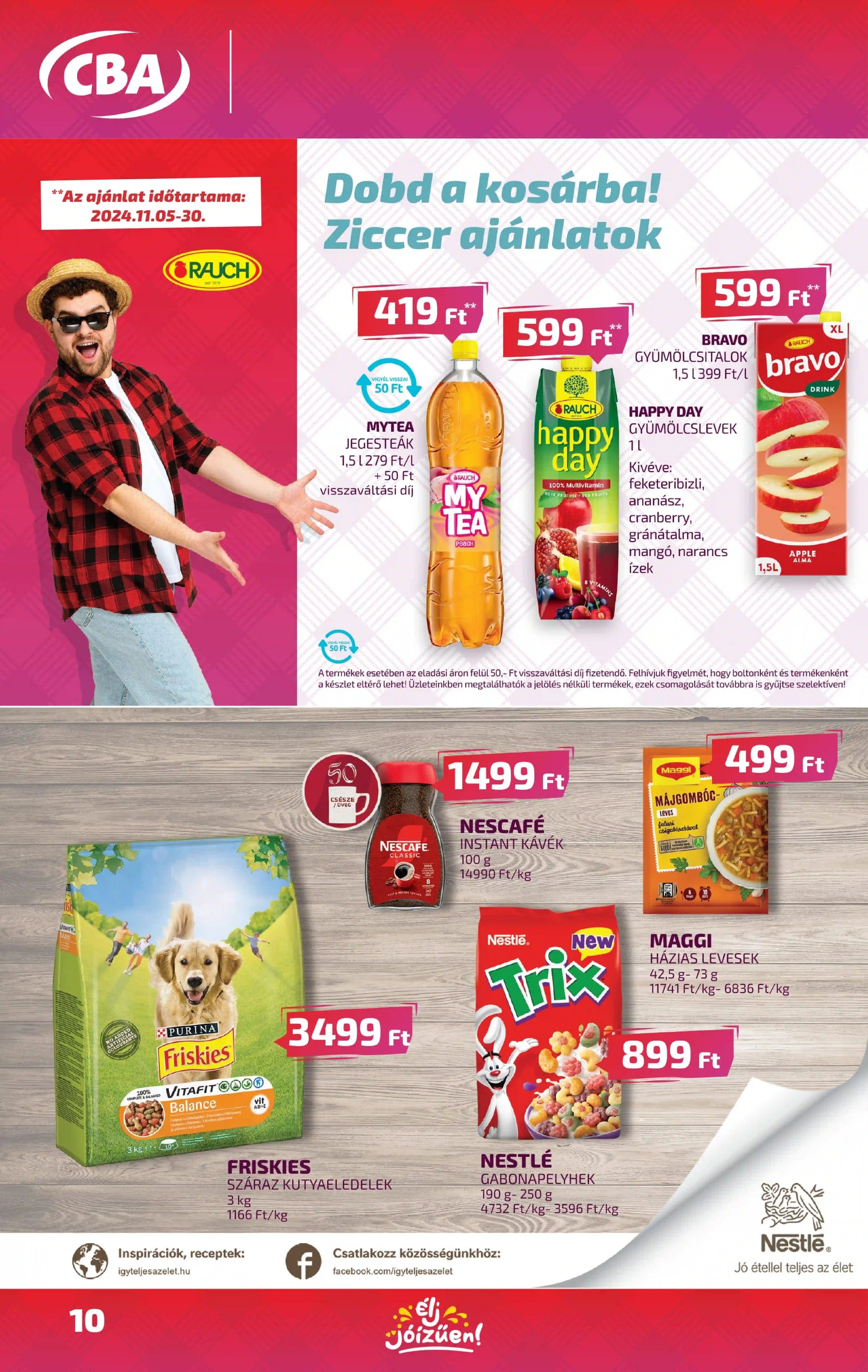 CBA AKCIÓS ÚJSÁG 46. HÉT  (12 oldal)