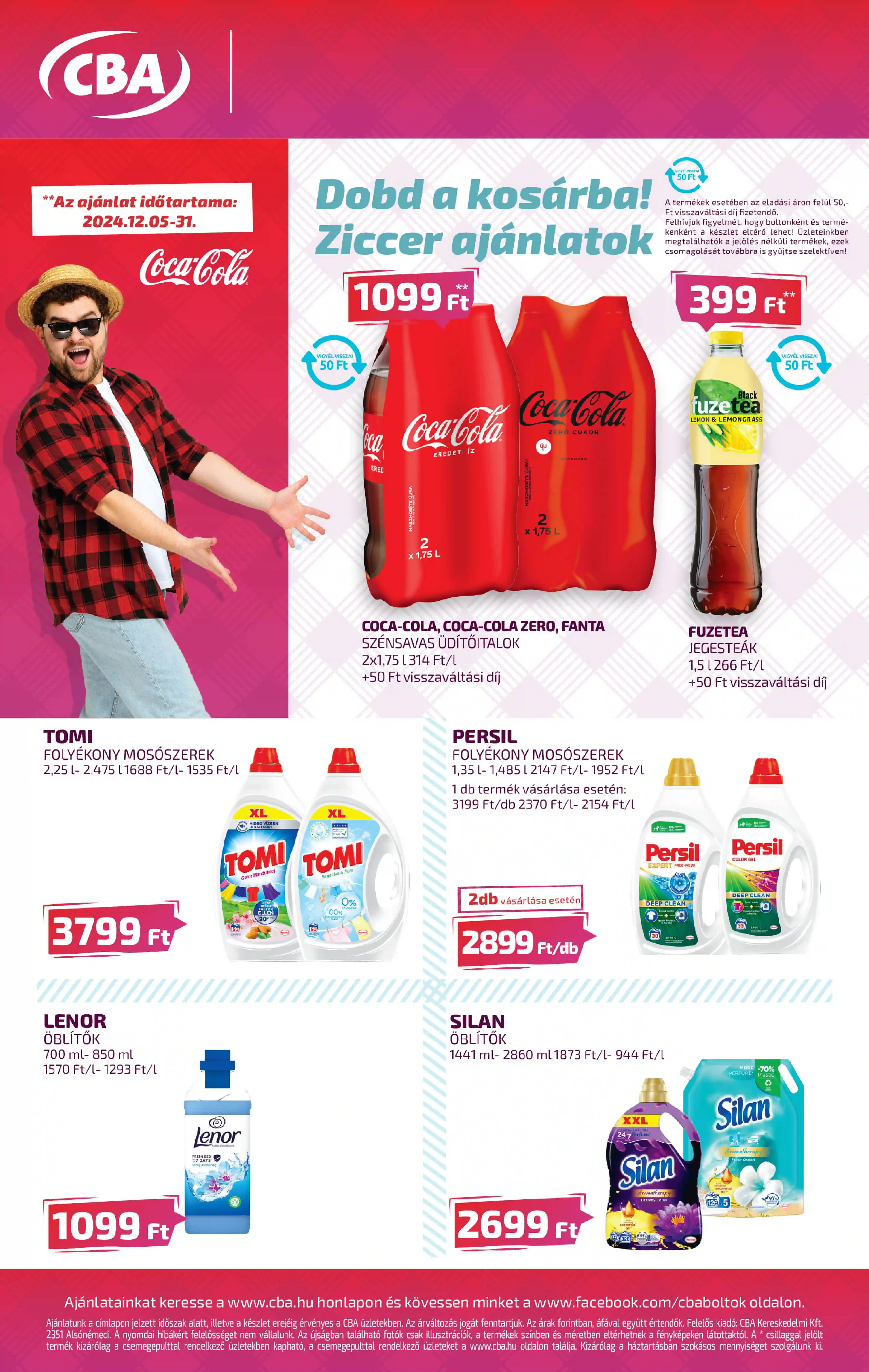 CBA AKCIÓS ÚJSÁG 50. HÉT  (4 oldal)