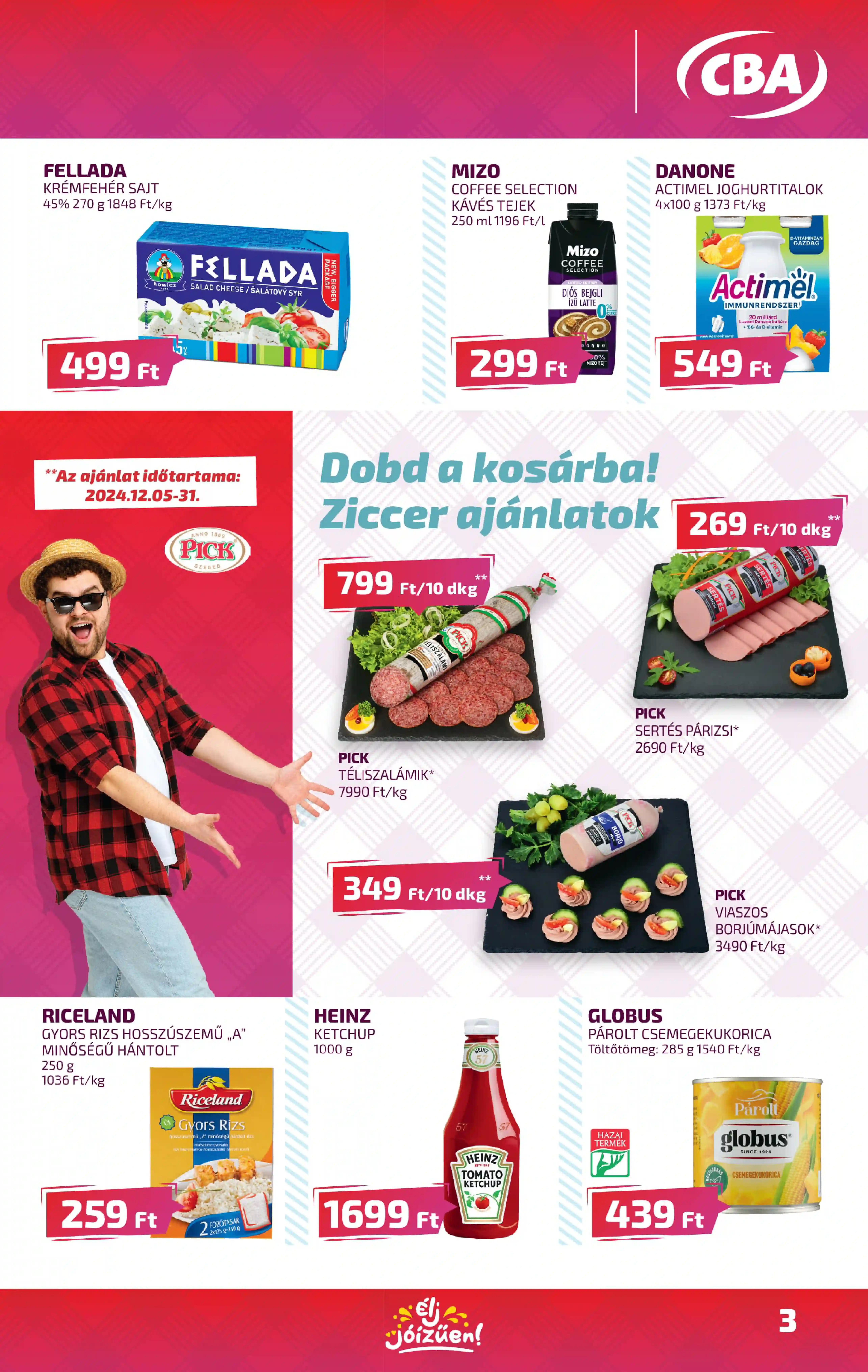 CBA AKCIÓS ÚJSÁG 50. HÉT  (5 oldal)