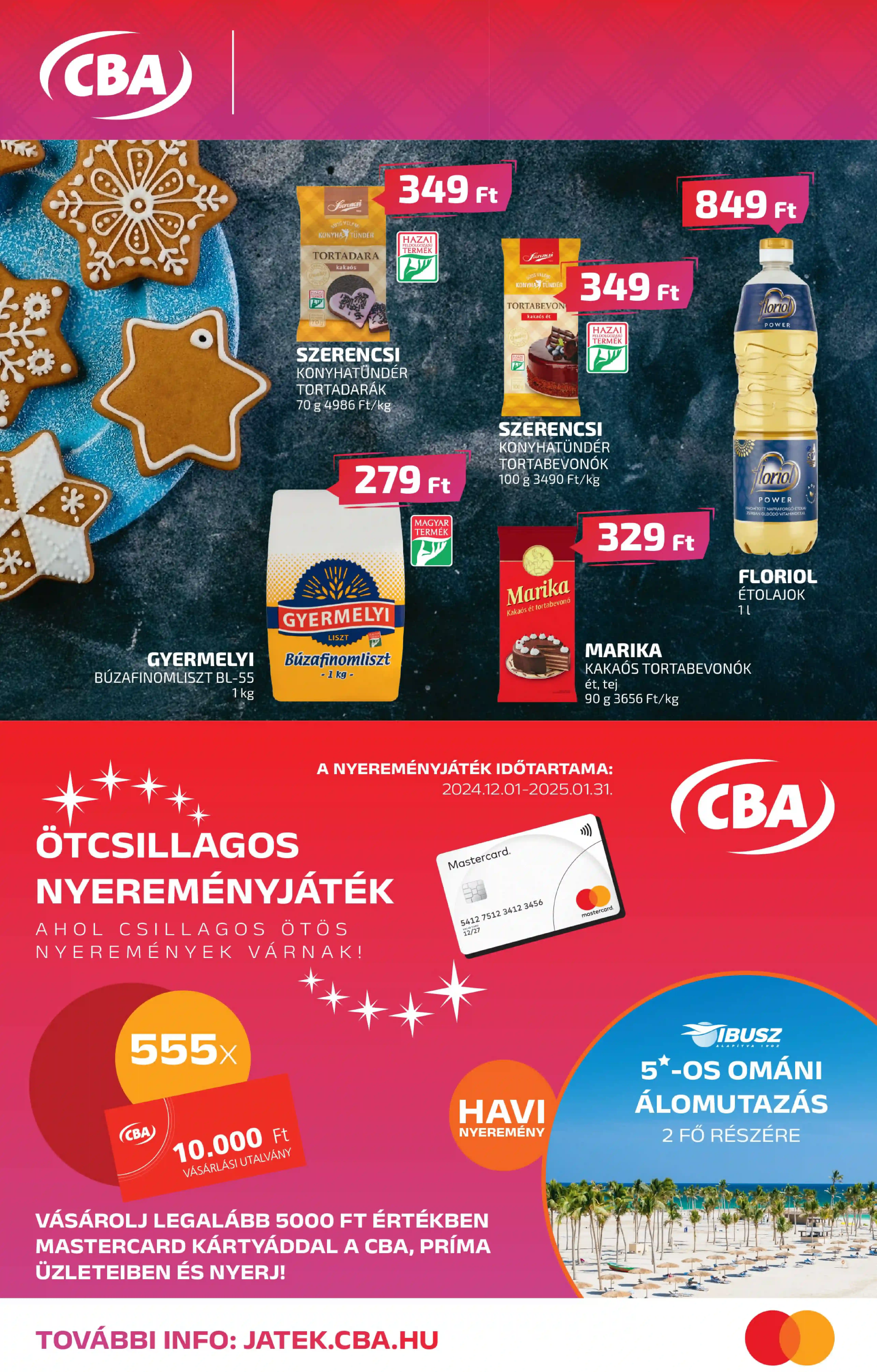 CBA AKCIÓS ÚJSÁG 50. HÉT  (8 oldal)