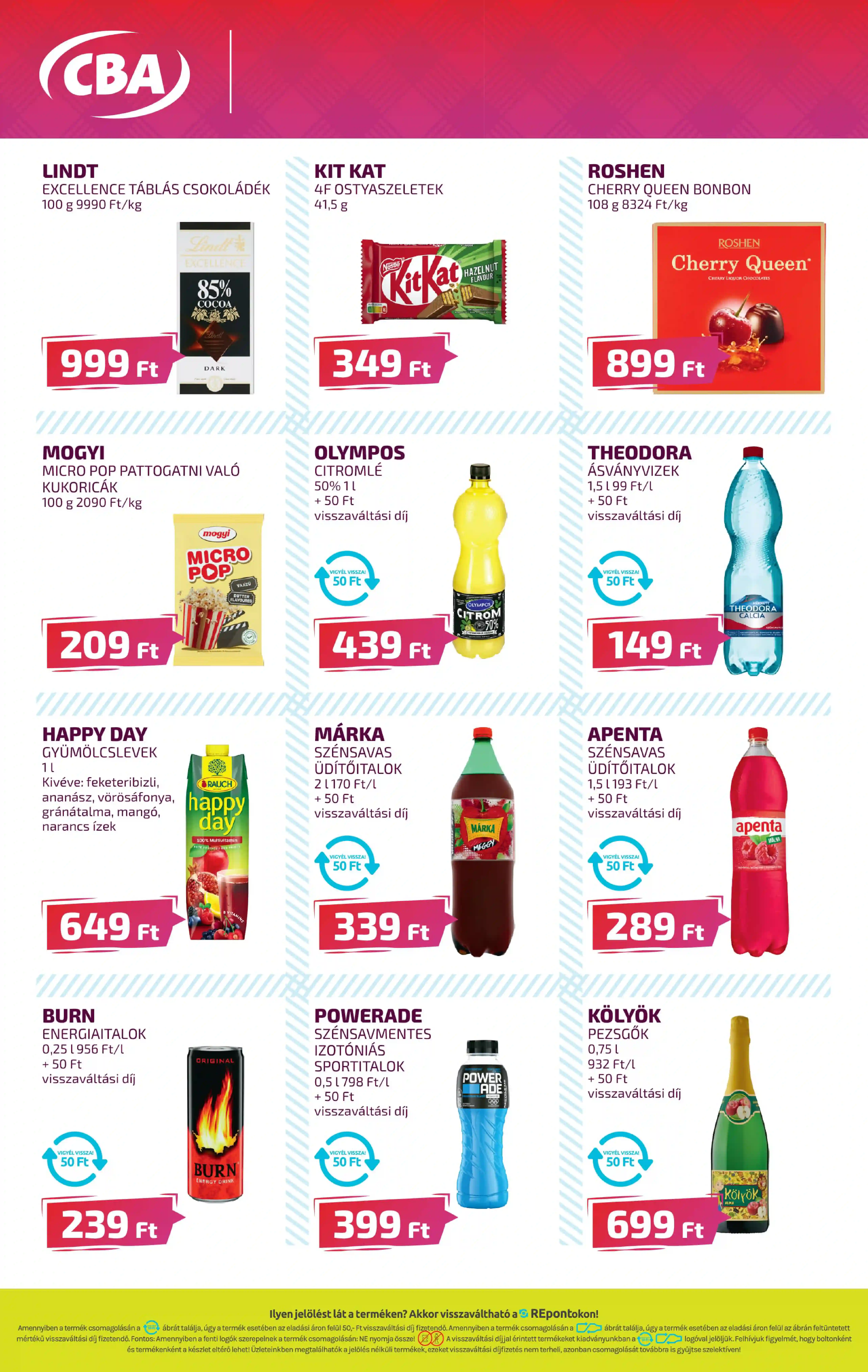 CBA AKCIÓS ÚJSÁG 50. HÉT  (10 oldal)