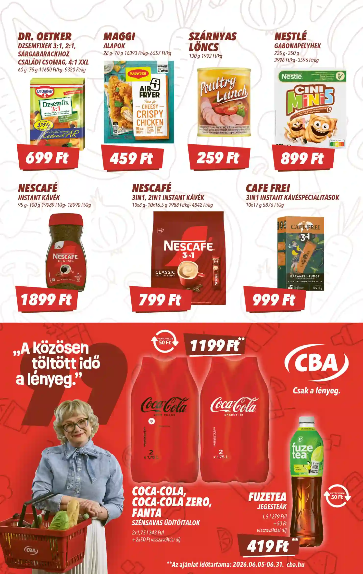 Cba akciós újság 24. hét (3 oldal)