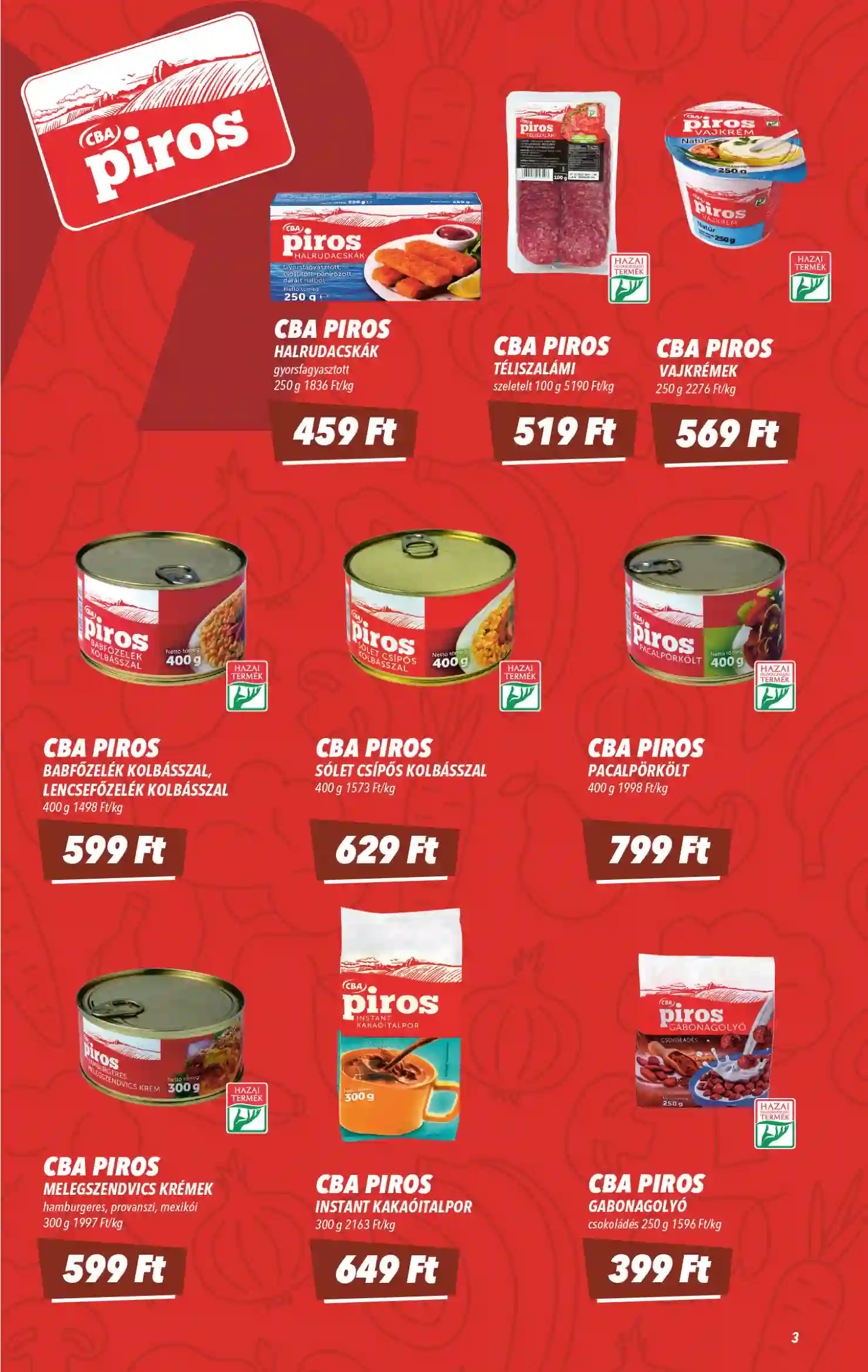 Cba akciós újság 25. hét (3 oldal)