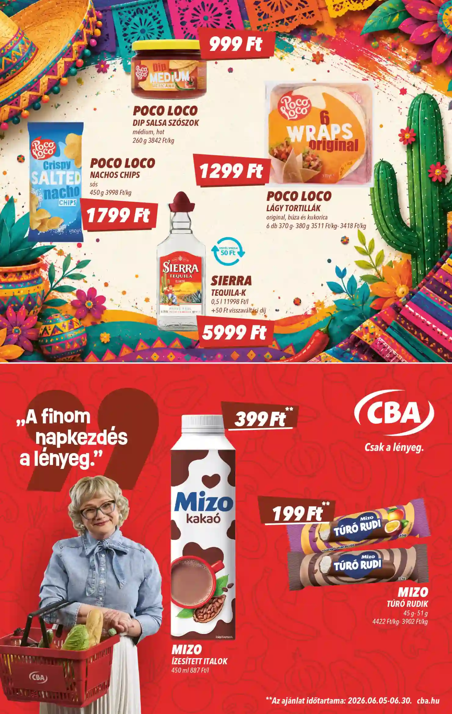 Cba akciós újság 25. hét (4 oldal)