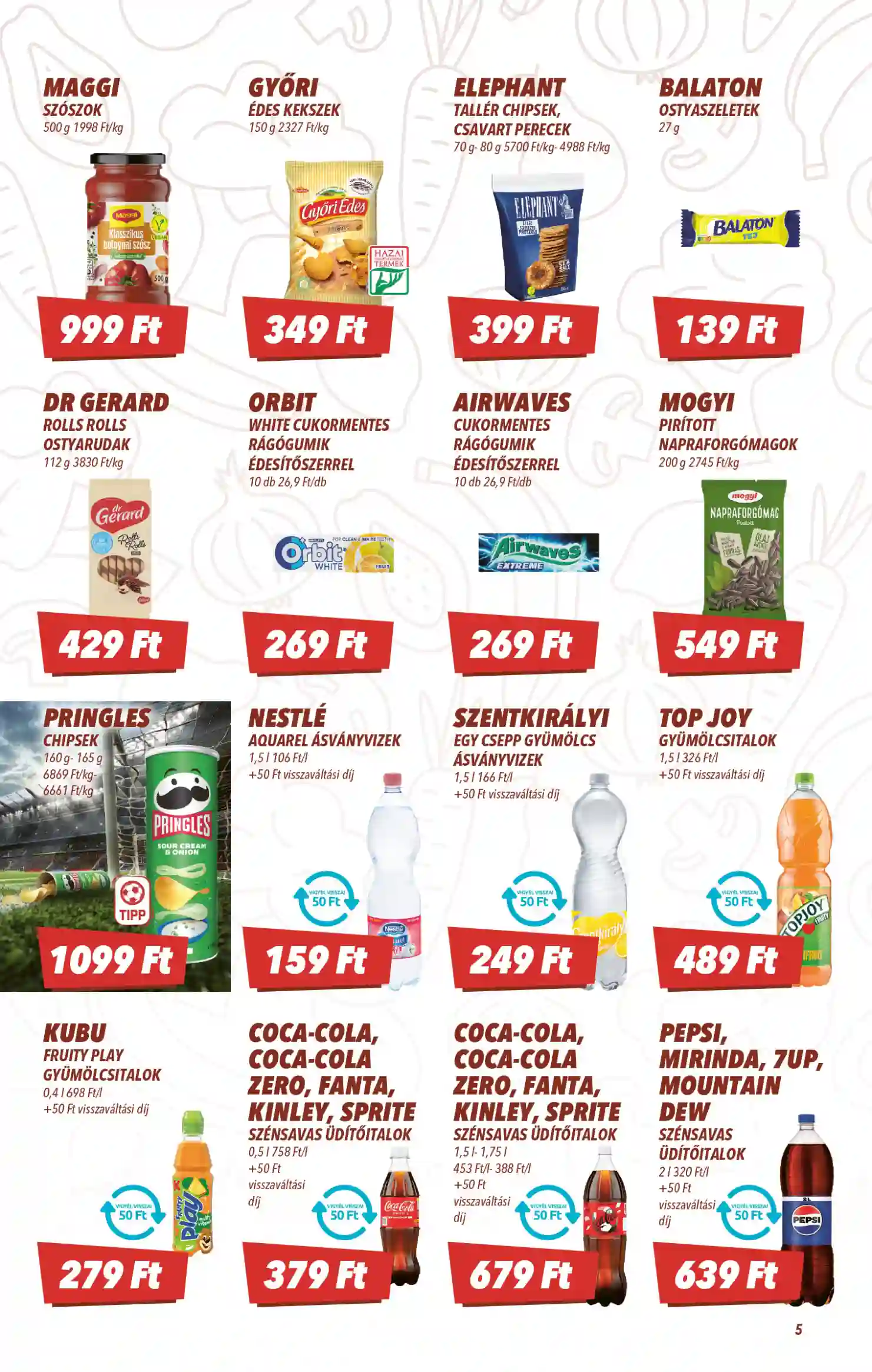 Cba akciós újság 25. hét (5 oldal)
