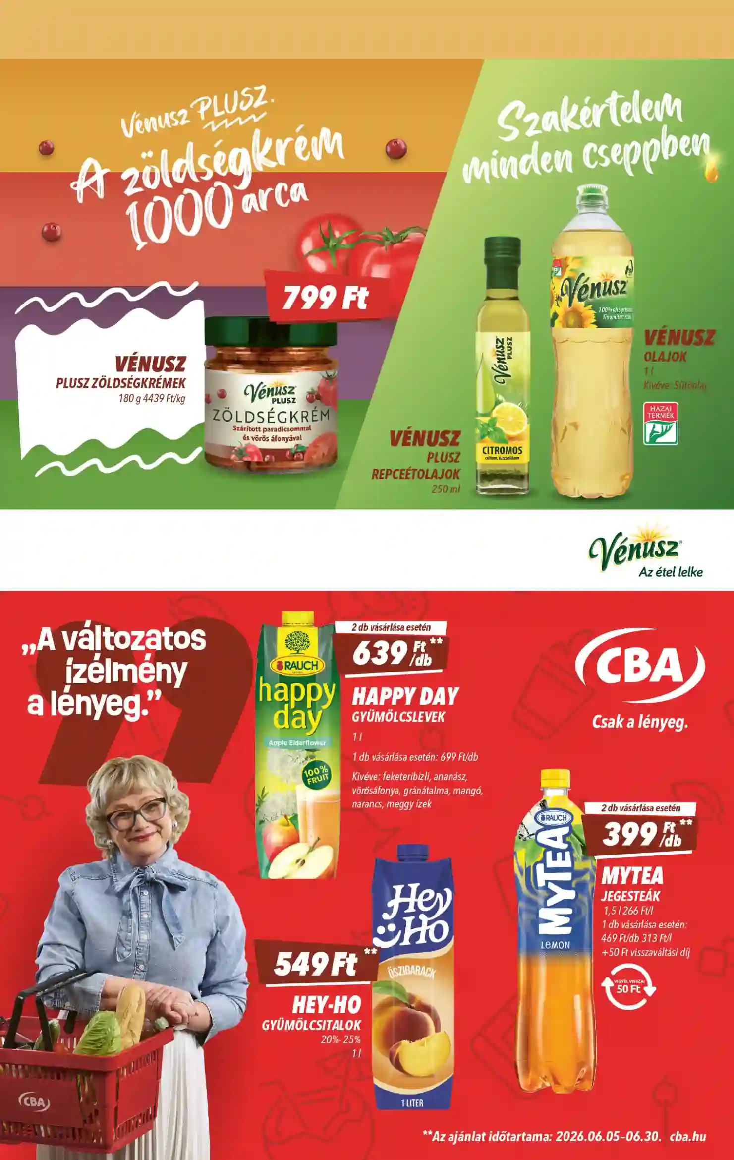 Cba akciós újság 25. hét (6 oldal)