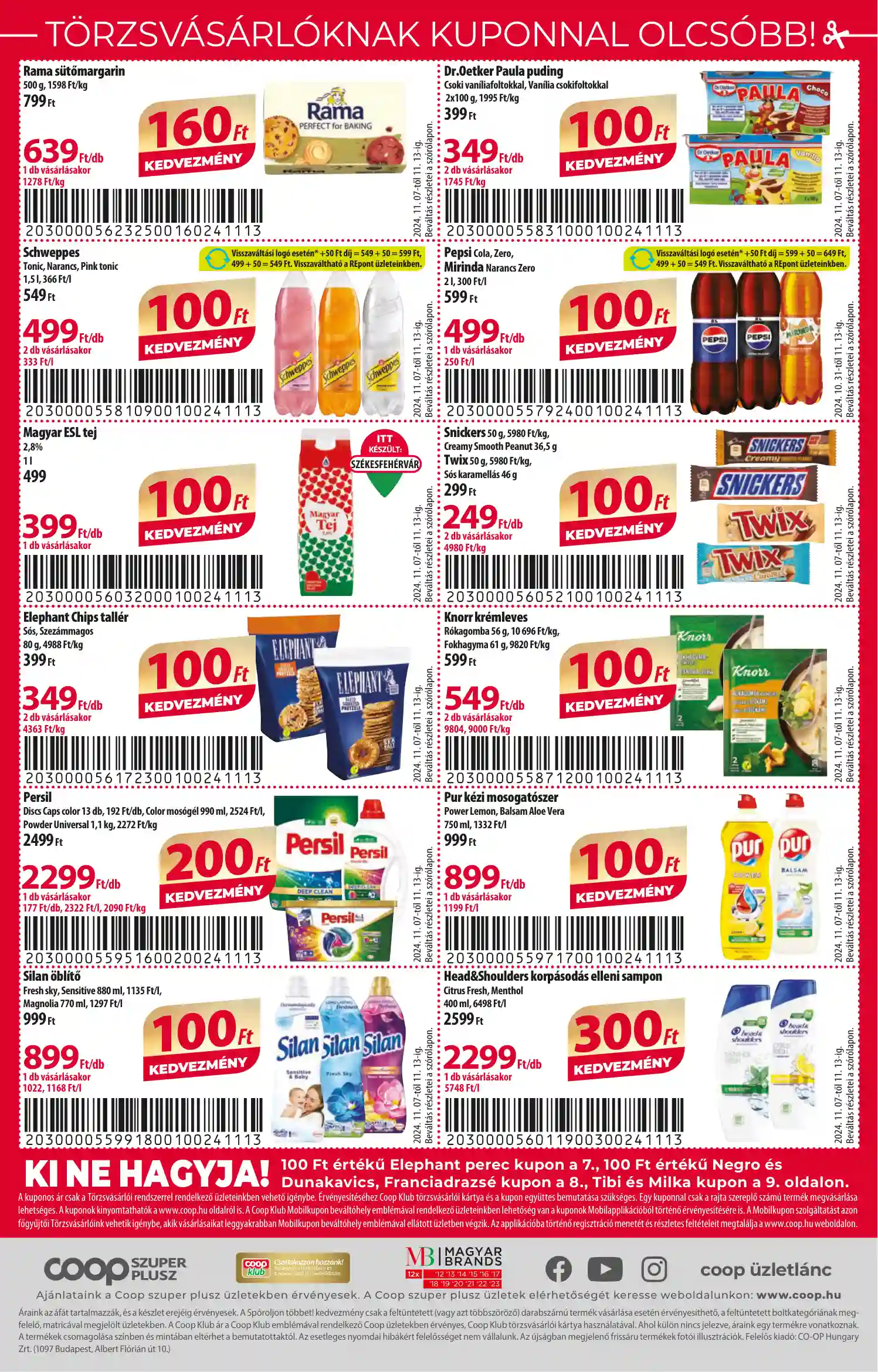 COOP AKCIÓS ÚJSÁG 46. HÉT (
													ÉRVÉNYES:
													2024. NOVEMBER 7. - 2024. NOVEMBER 13.												) (4 oldal)