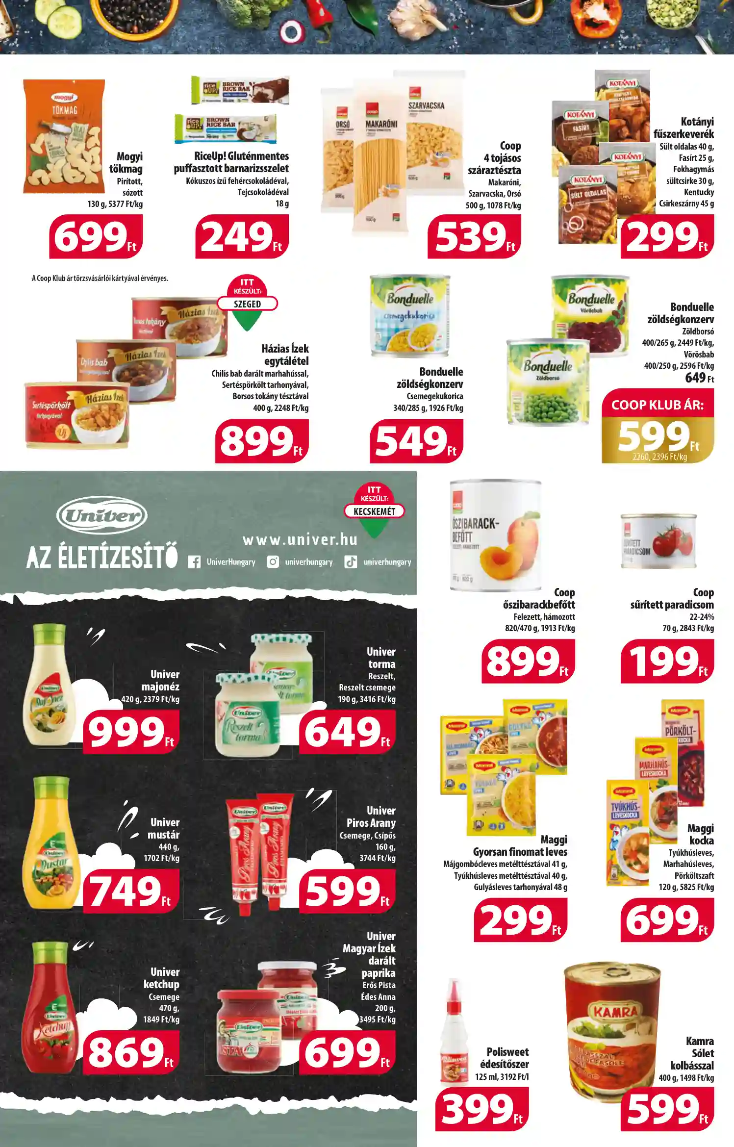 COOP AKCIÓS ÚJSÁG 46. HÉT (
													ÉRVÉNYES:
													2024. NOVEMBER 7. - 2024. NOVEMBER 13.												) (8 oldal)
