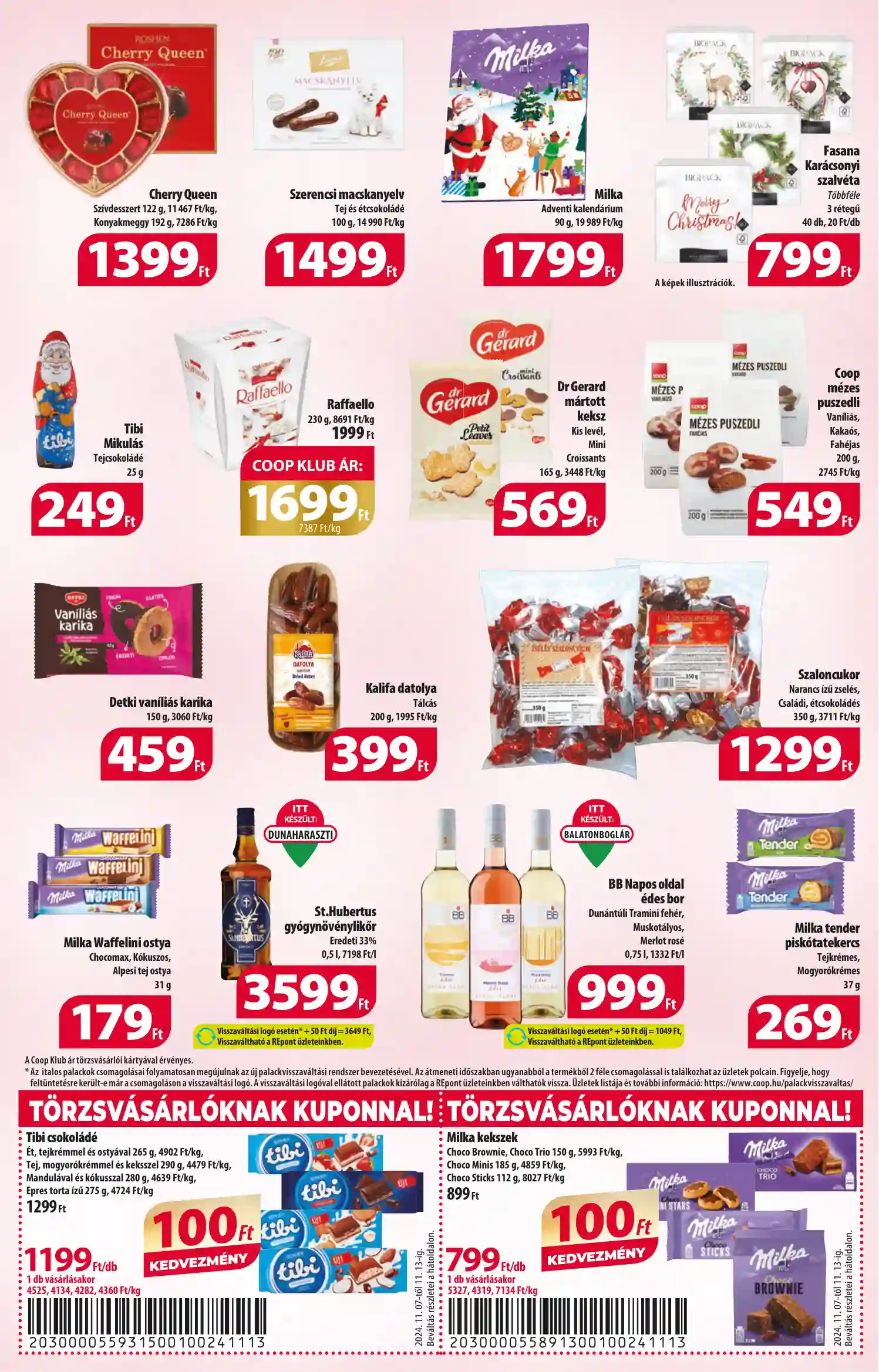 COOP AKCIÓS ÚJSÁG 46. HÉT (
													ÉRVÉNYES:
													2024. NOVEMBER 7. - 2024. NOVEMBER 13.												) (11 oldal)