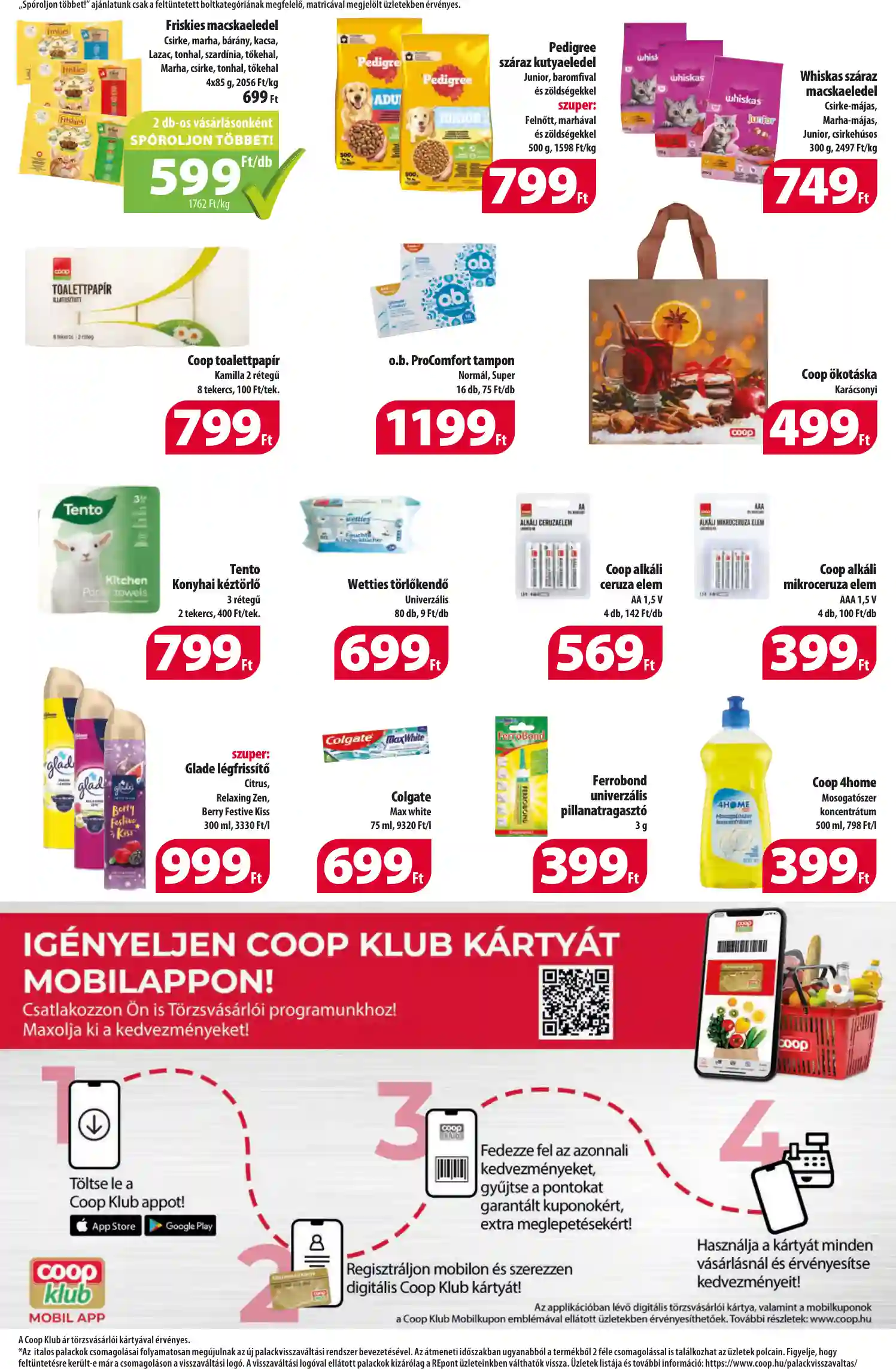 COOP AKCIÓS ÚJSÁG 46. HÉT (
													ÉRVÉNYES:
													2024. NOVEMBER 7. - 2024. NOVEMBER 13.												) (3 oldal)