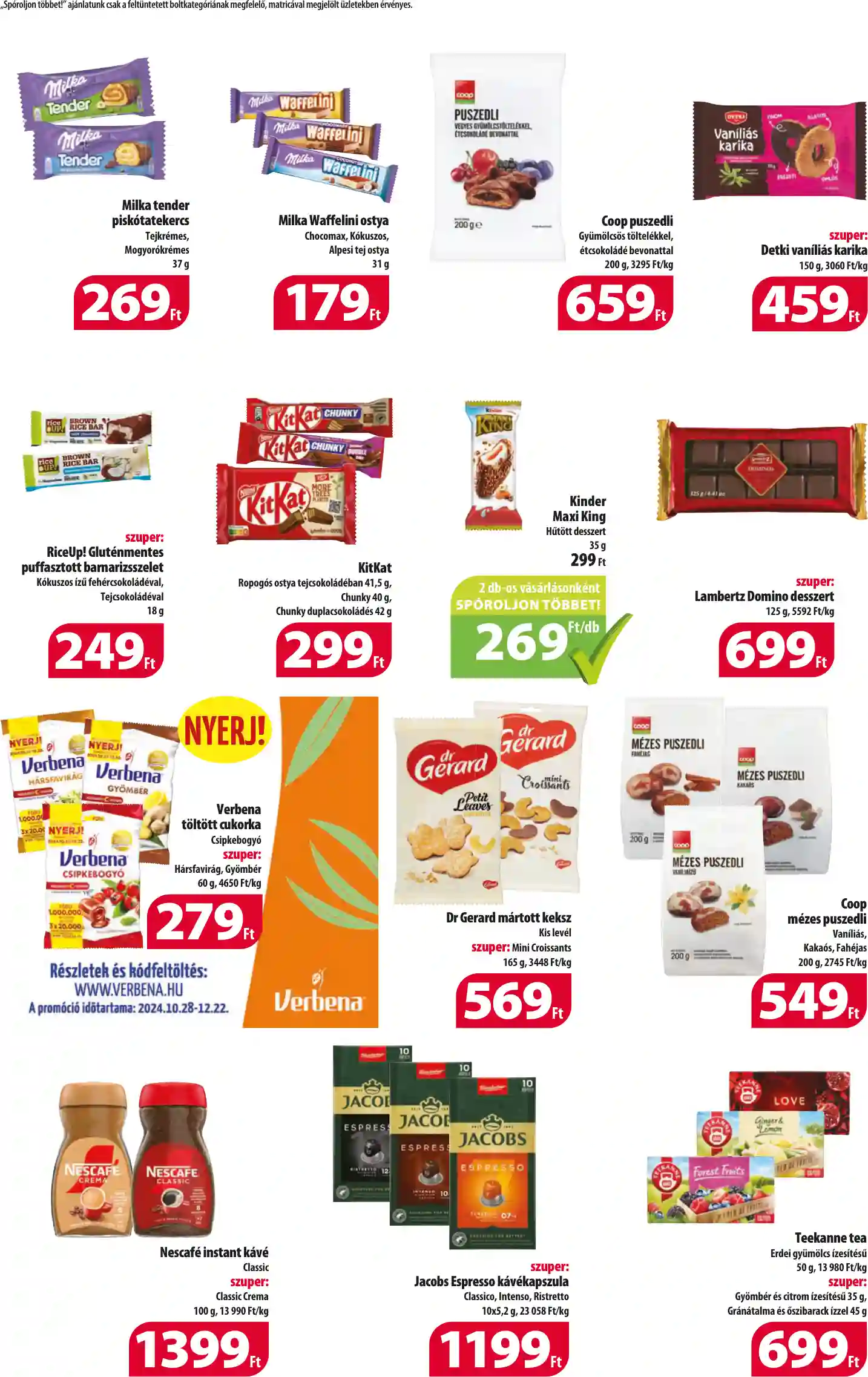 COOP AKCIÓS ÚJSÁG 46. HÉT (
													ÉRVÉNYES:
													2024. NOVEMBER 7. - 2024. NOVEMBER 13.												) (9 oldal)