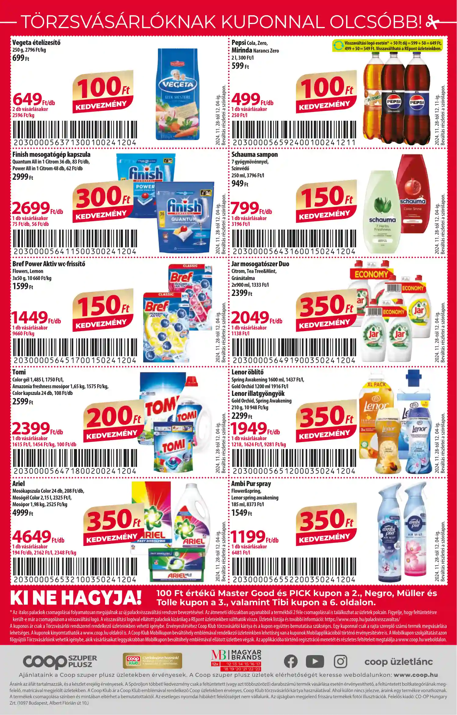 COOP AKCIÓS ÚJSÁG 49. HÉT (
													ÉRVÉNYES:
													2024. NOVEMBER 28. - 2024. DECEMBER 4.												) (4 oldal)