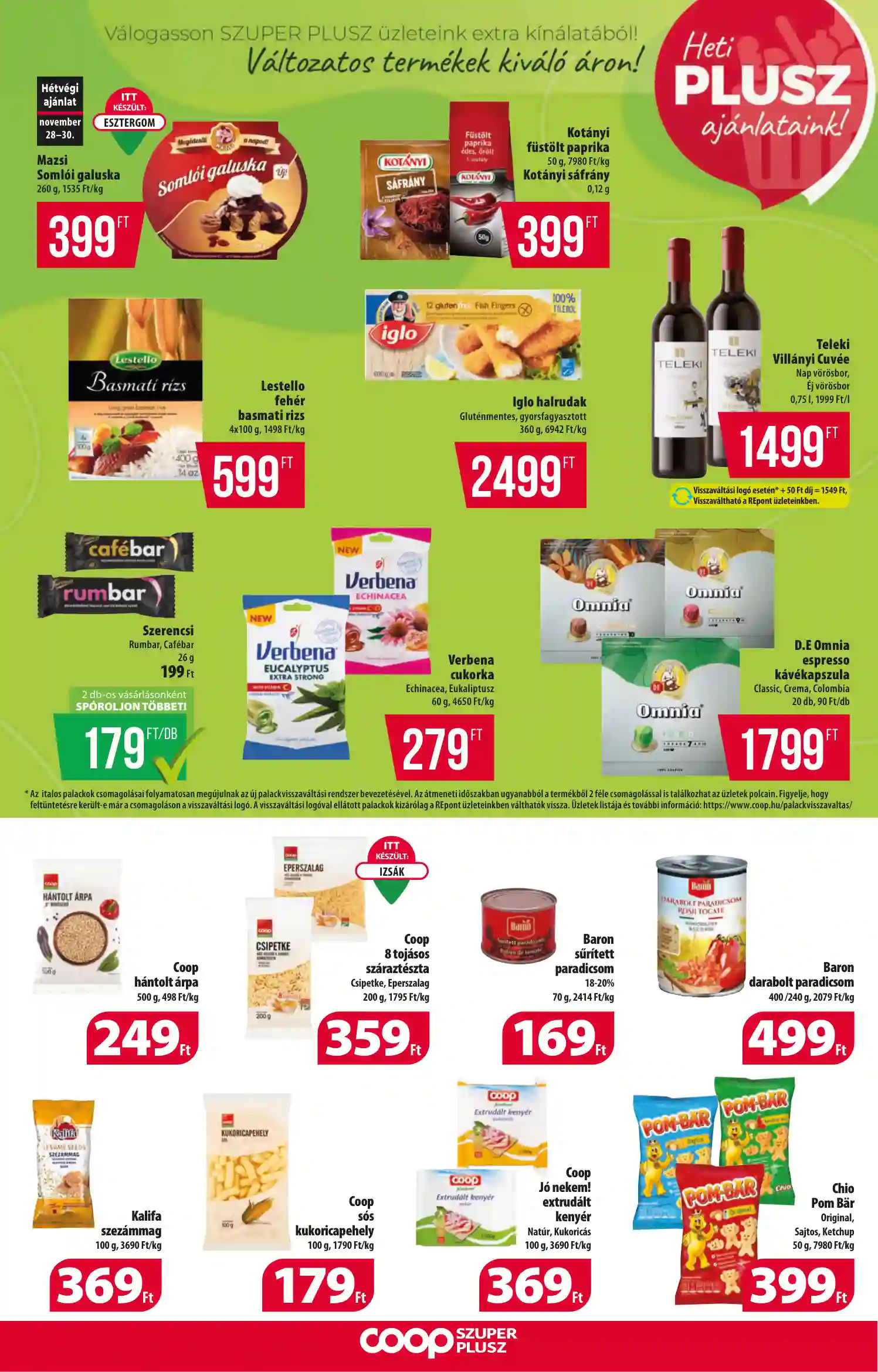 COOP AKCIÓS ÚJSÁG 49. HÉT (
													ÉRVÉNYES:
													2024. NOVEMBER 28. - 2024. DECEMBER 4.												) (7 oldal)