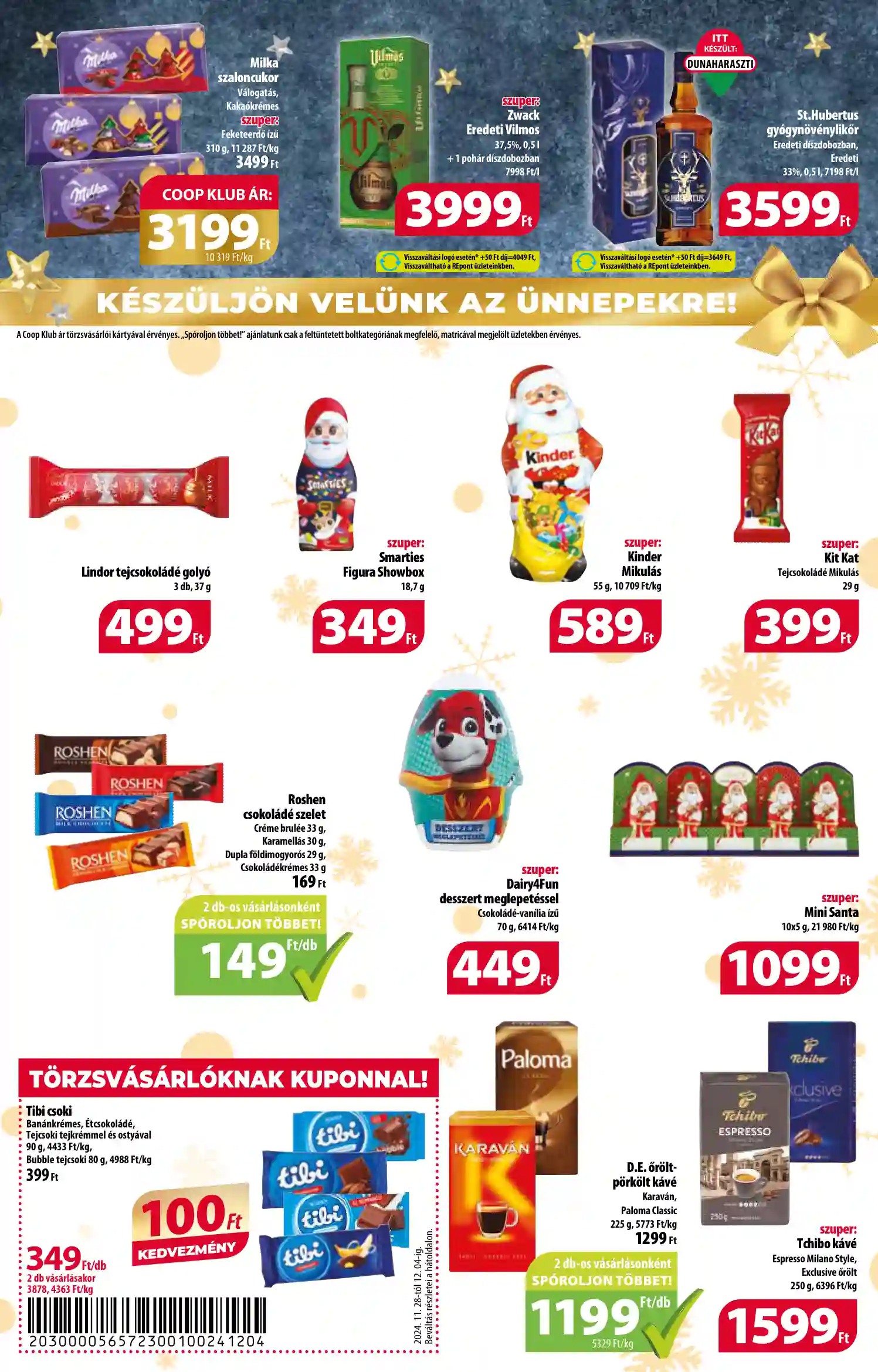 COOP AKCIÓS ÚJSÁG 49. HÉT (
													ÉRVÉNYES:
													2024. NOVEMBER 28. - 2024. DECEMBER 4.												) (7 oldal)