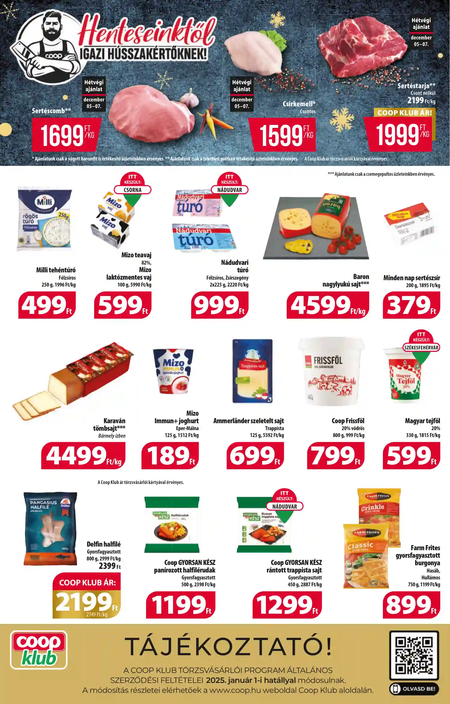 COOP AKCIÓS ÚJSÁG 50. HÉT (
													ÉRVÉNYES:
													2024. DECEMBER 5. - 2024. DECEMBER 11.												) (2 oldal)