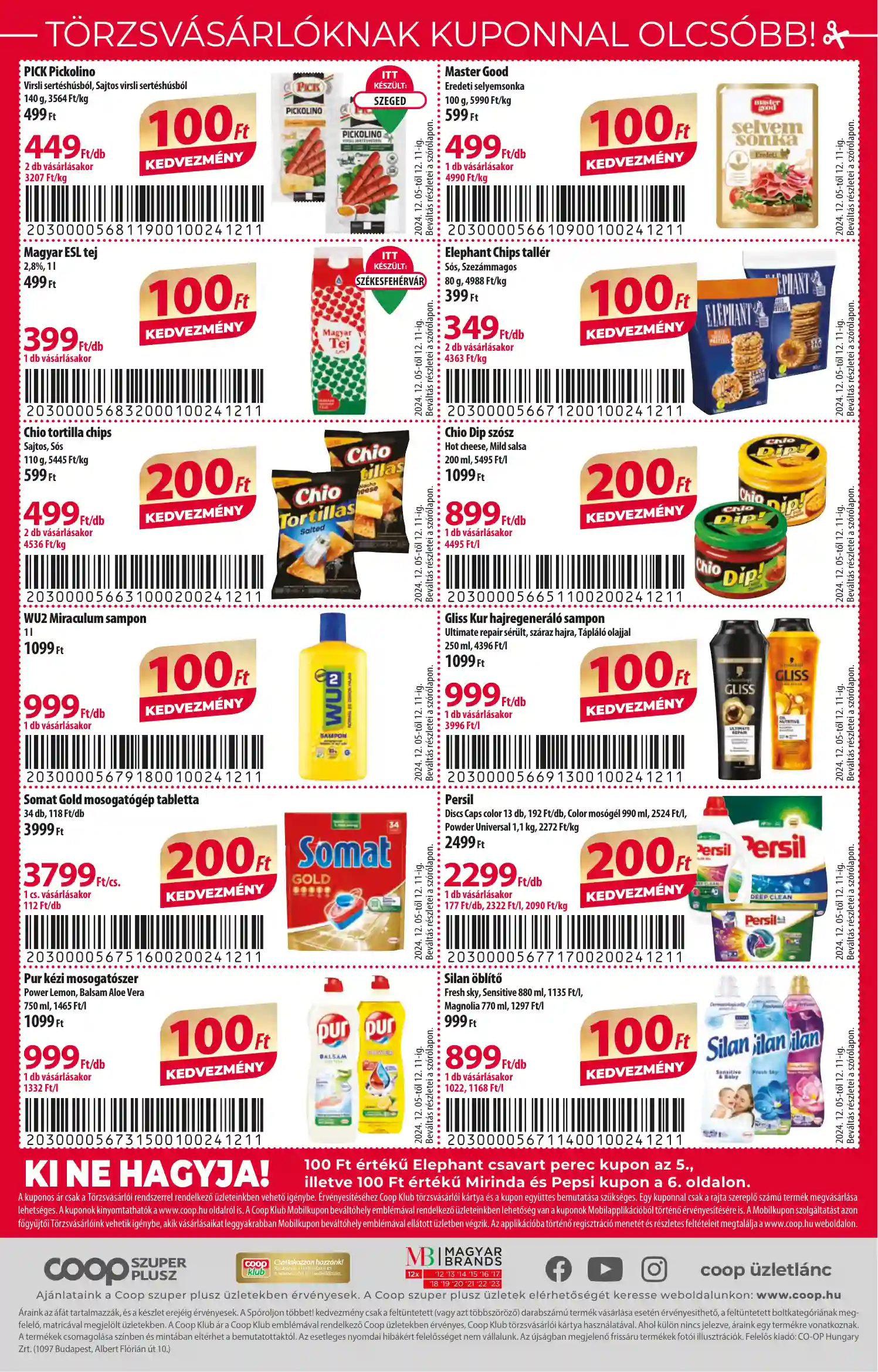 COOP AKCIÓS ÚJSÁG 50. HÉT (
													ÉRVÉNYES:
													2024. DECEMBER 5. - 2024. DECEMBER 11.												) (4 oldal)