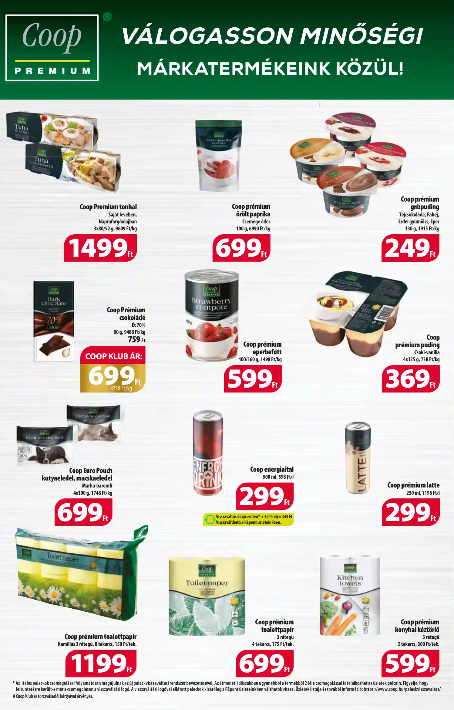 COOP AKCIÓS ÚJSÁG 50. HÉT (
													ÉRVÉNYES:
													2024. DECEMBER 5. - 2024. DECEMBER 11.												) (5 oldal)