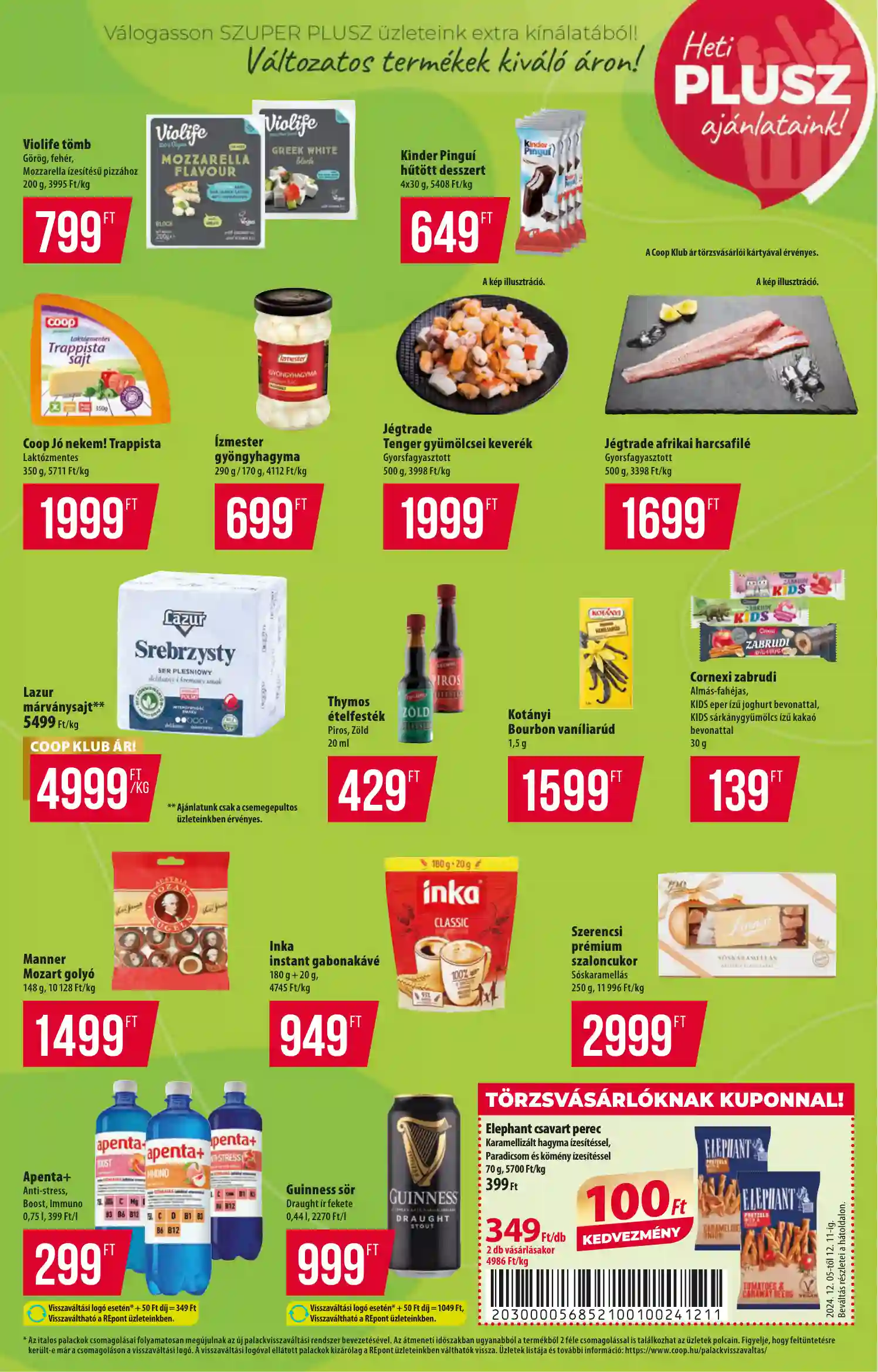 COOP AKCIÓS ÚJSÁG 50. HÉT (
													ÉRVÉNYES:
													2024. DECEMBER 5. - 2024. DECEMBER 11.												) (7 oldal)