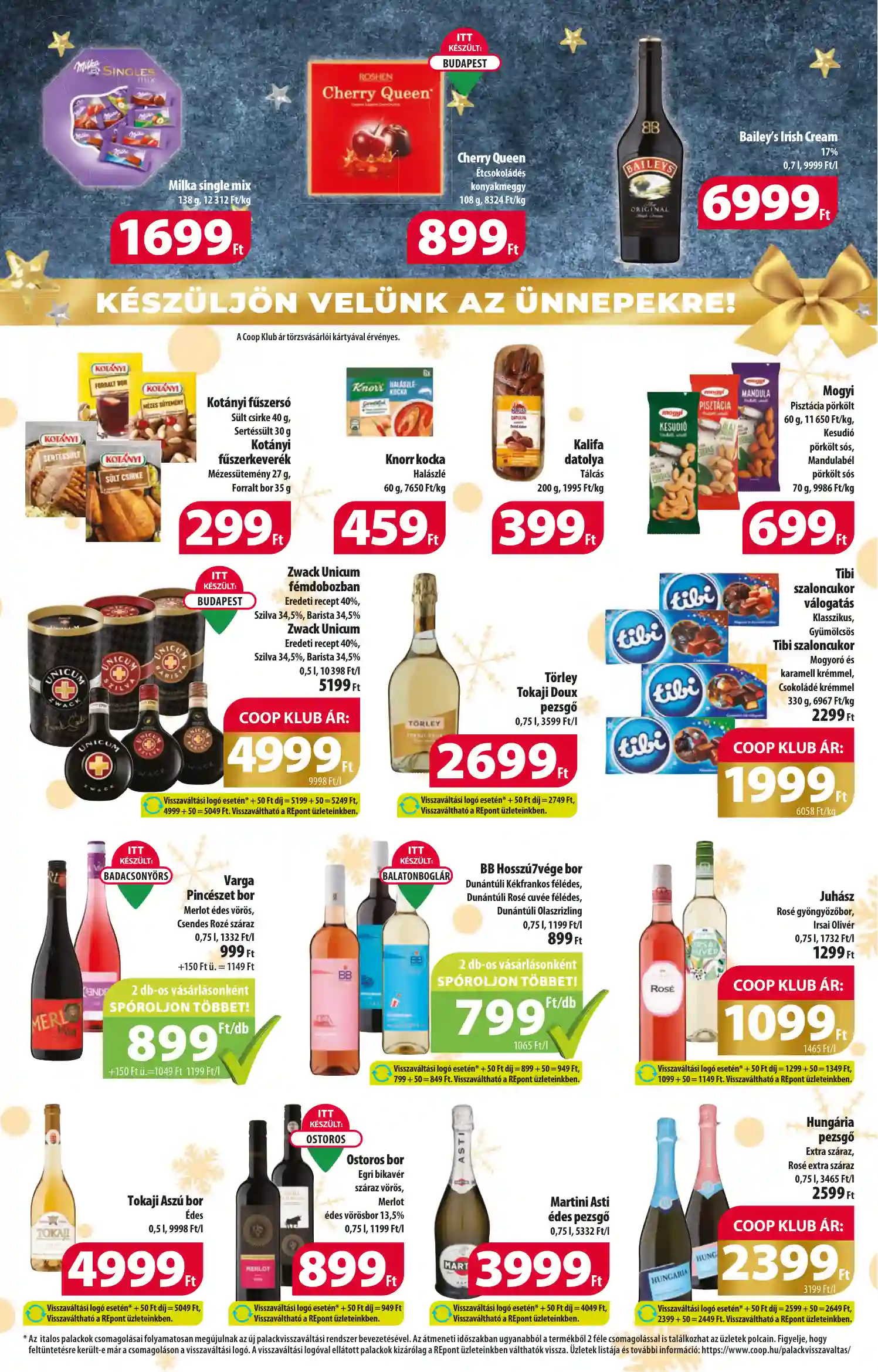 COOP AKCIÓS ÚJSÁG 50. HÉT (
													ÉRVÉNYES:
													2024. DECEMBER 5. - 2024. DECEMBER 11.												) (11 oldal)