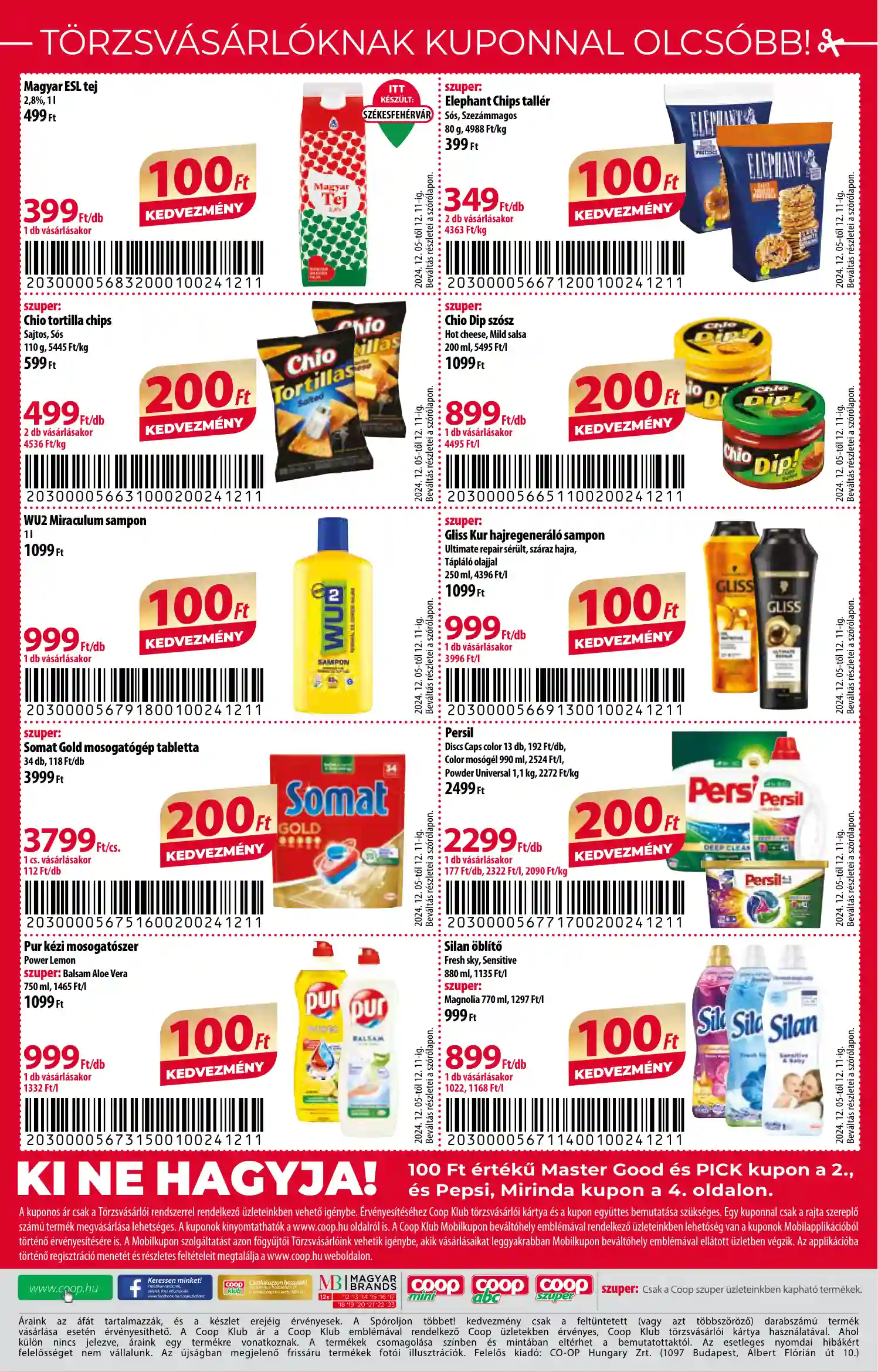 COOP AKCIÓS ÚJSÁG 50. HÉT (
													ÉRVÉNYES:
													2024. DECEMBER 5. - 2024. DECEMBER 11.												) (4 oldal)