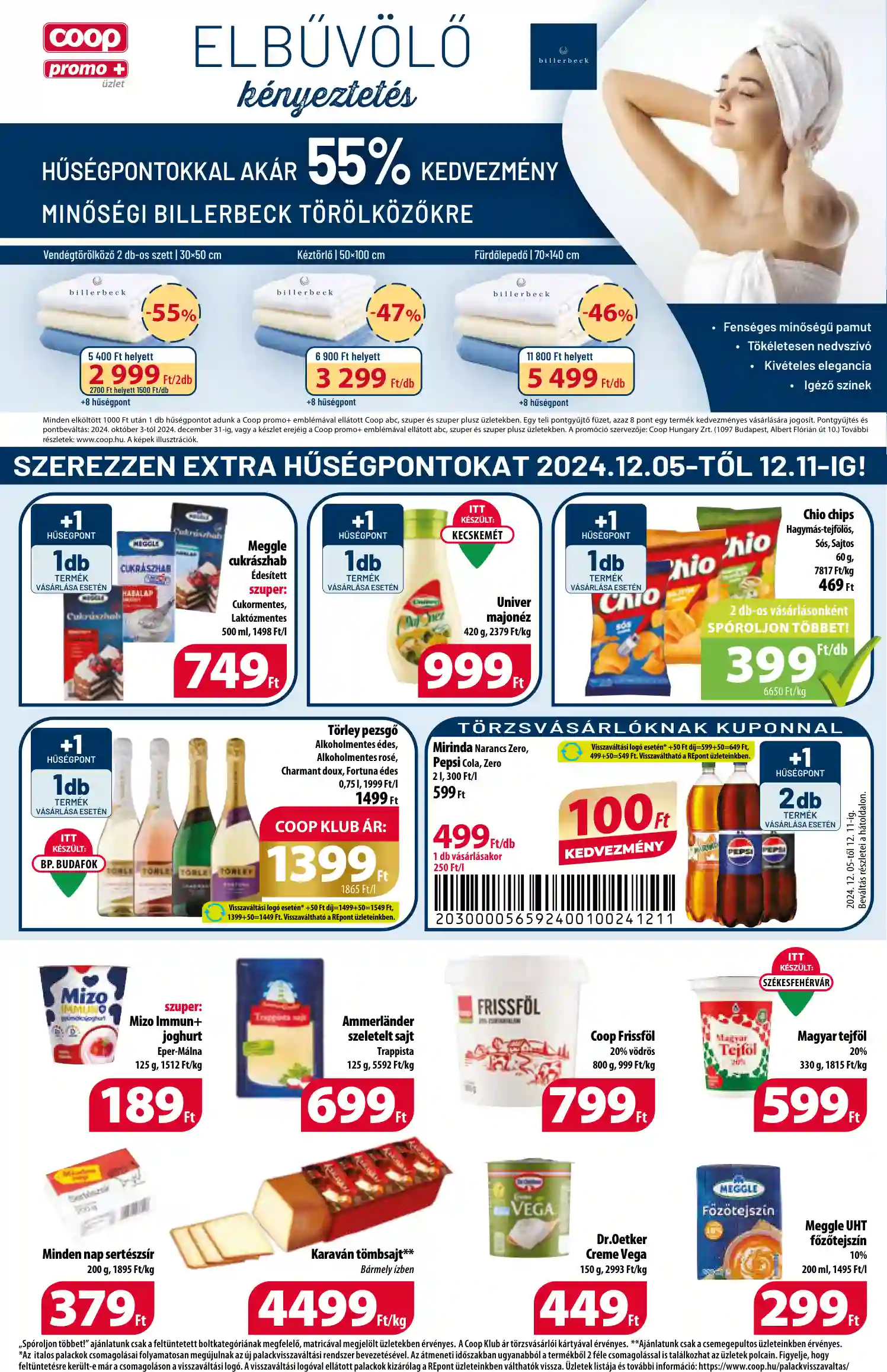 COOP AKCIÓS ÚJSÁG 50. HÉT (
													ÉRVÉNYES:
													2024. DECEMBER 5. - 2024. DECEMBER 11.												) (6 oldal)