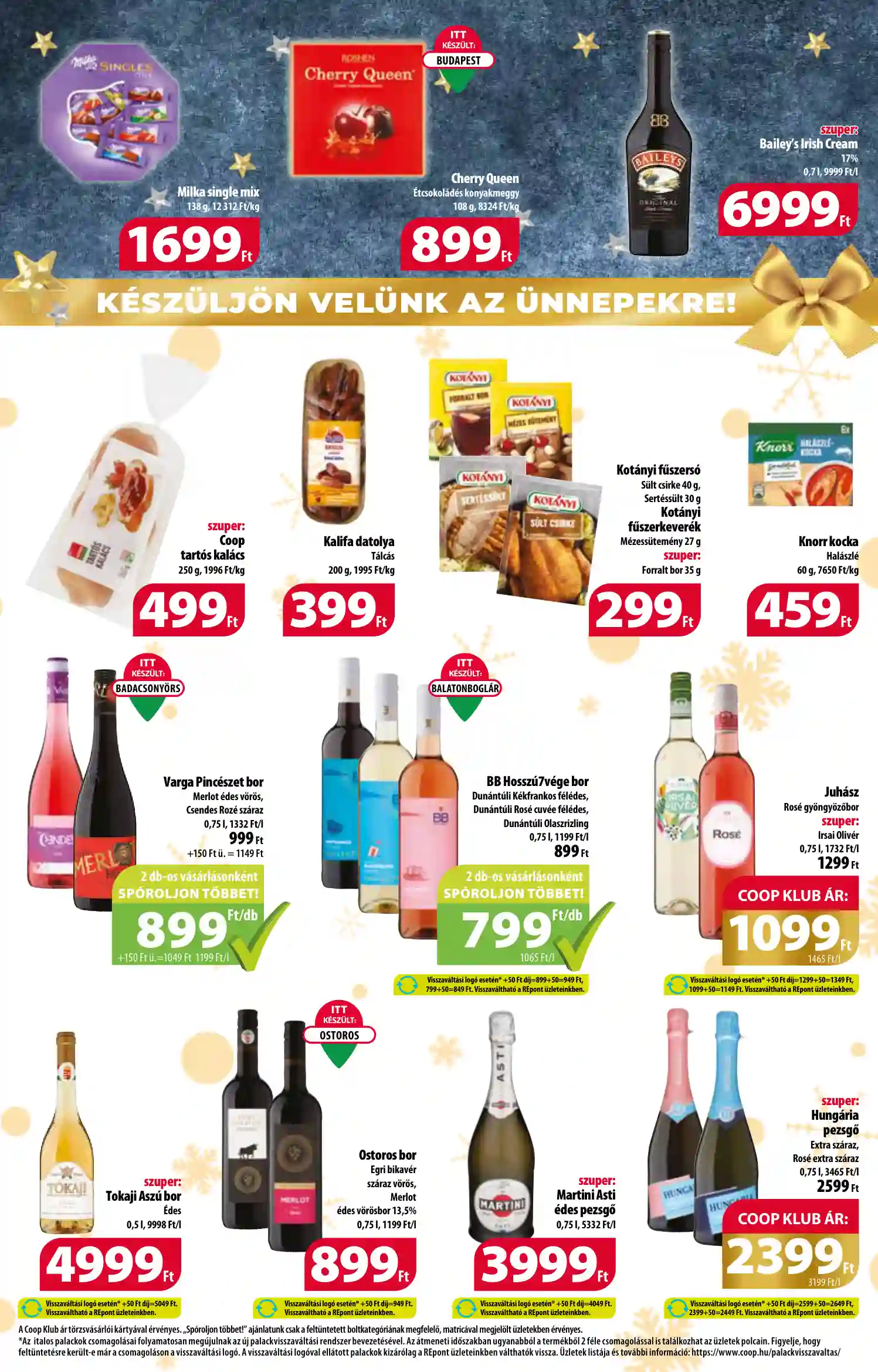 COOP AKCIÓS ÚJSÁG 50. HÉT (
													ÉRVÉNYES:
													2024. DECEMBER 5. - 2024. DECEMBER 11.												) (9 oldal)
