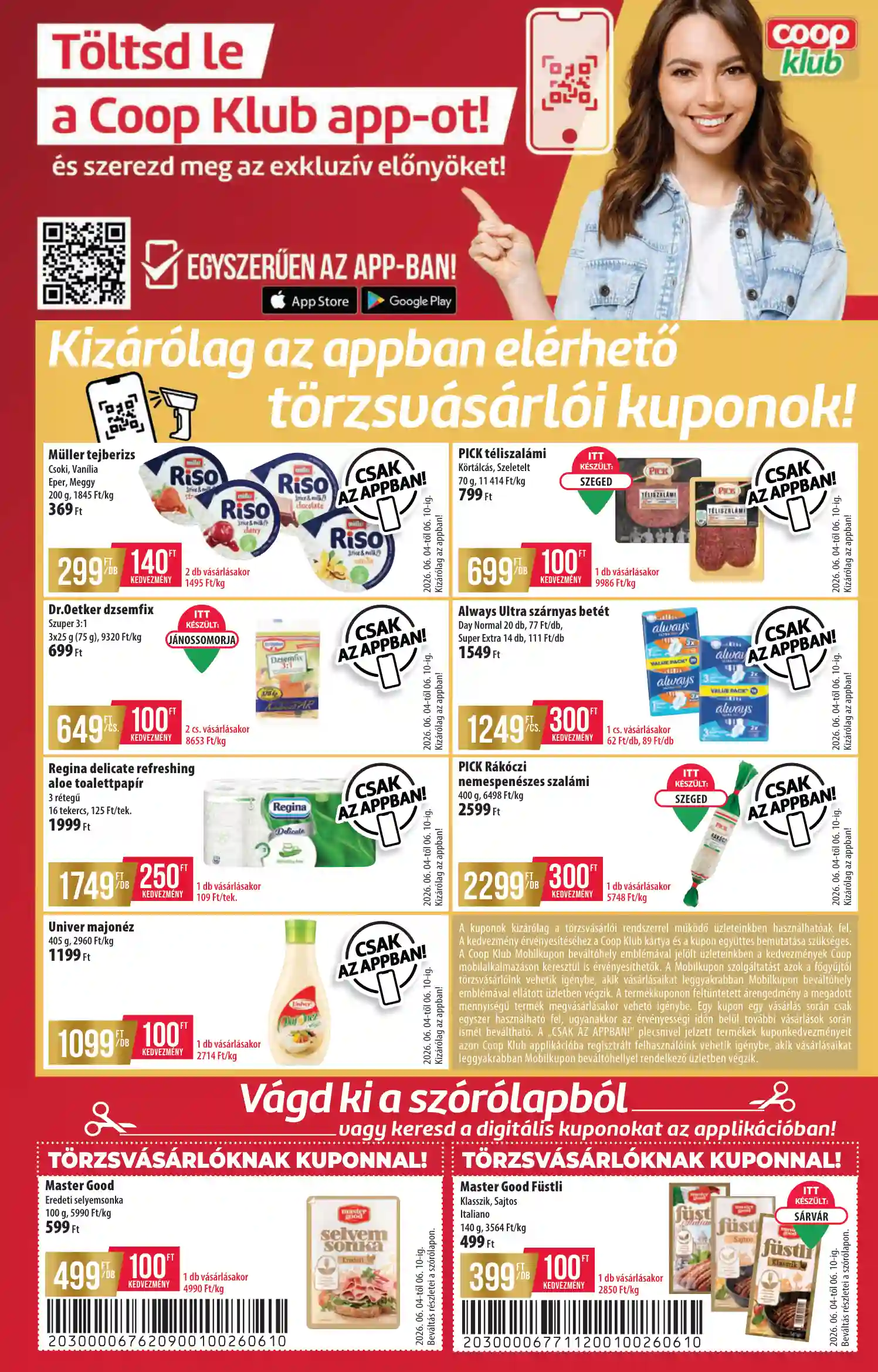 Coop regionális szórólap június 1. hét - Alföld - Szuper Plusz (4 oldal)