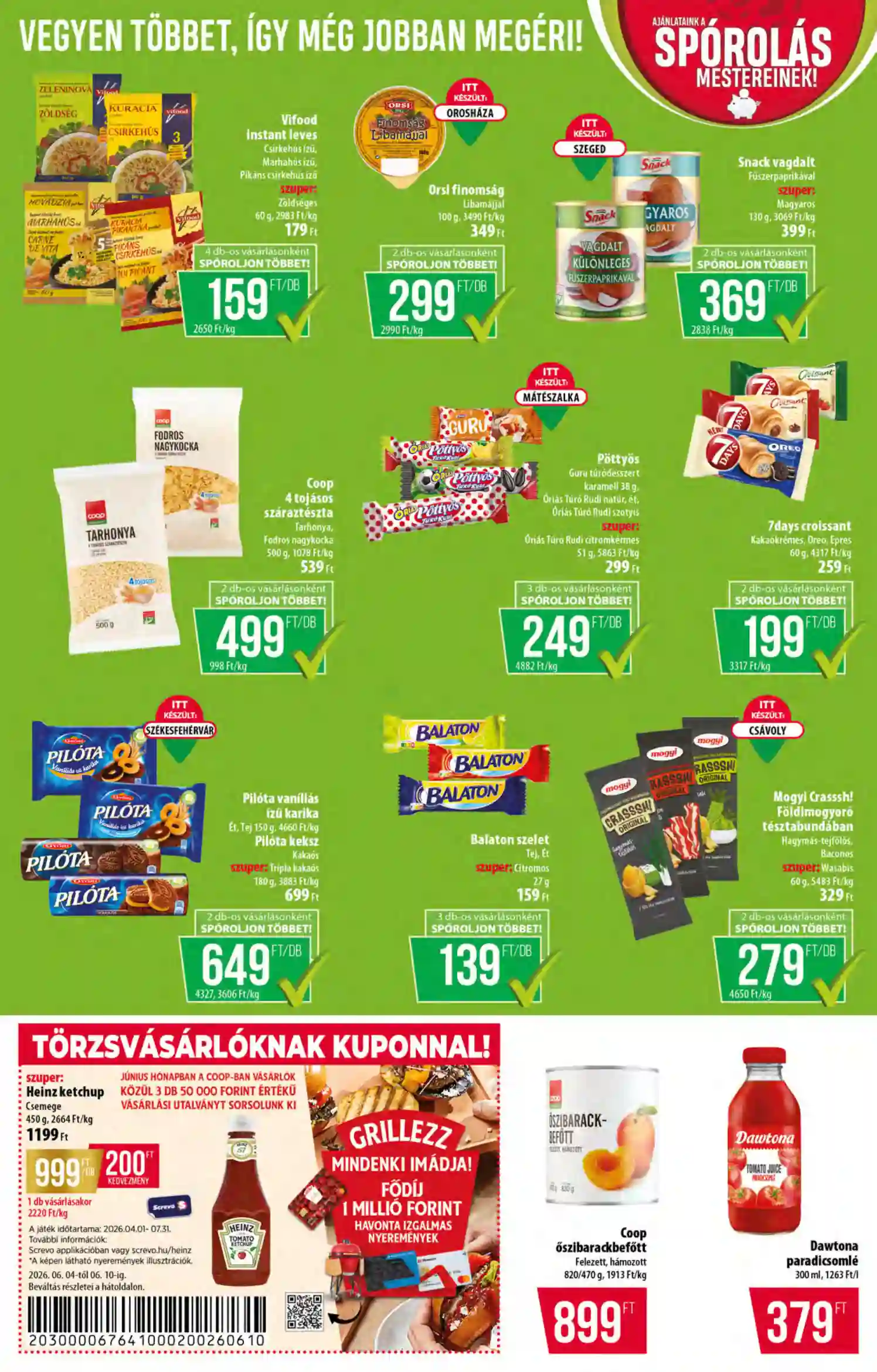 Coop regionális szórólap június 1. hét - Észak-Kelet - Abc-Szuper (8 oldal)