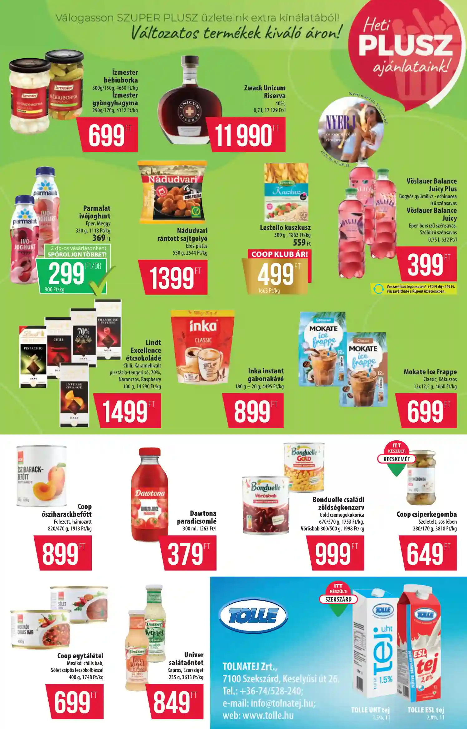 Coop regionális szórólap június 1. hét - Észak-Kelet - Szuper Plusz (9 oldal)